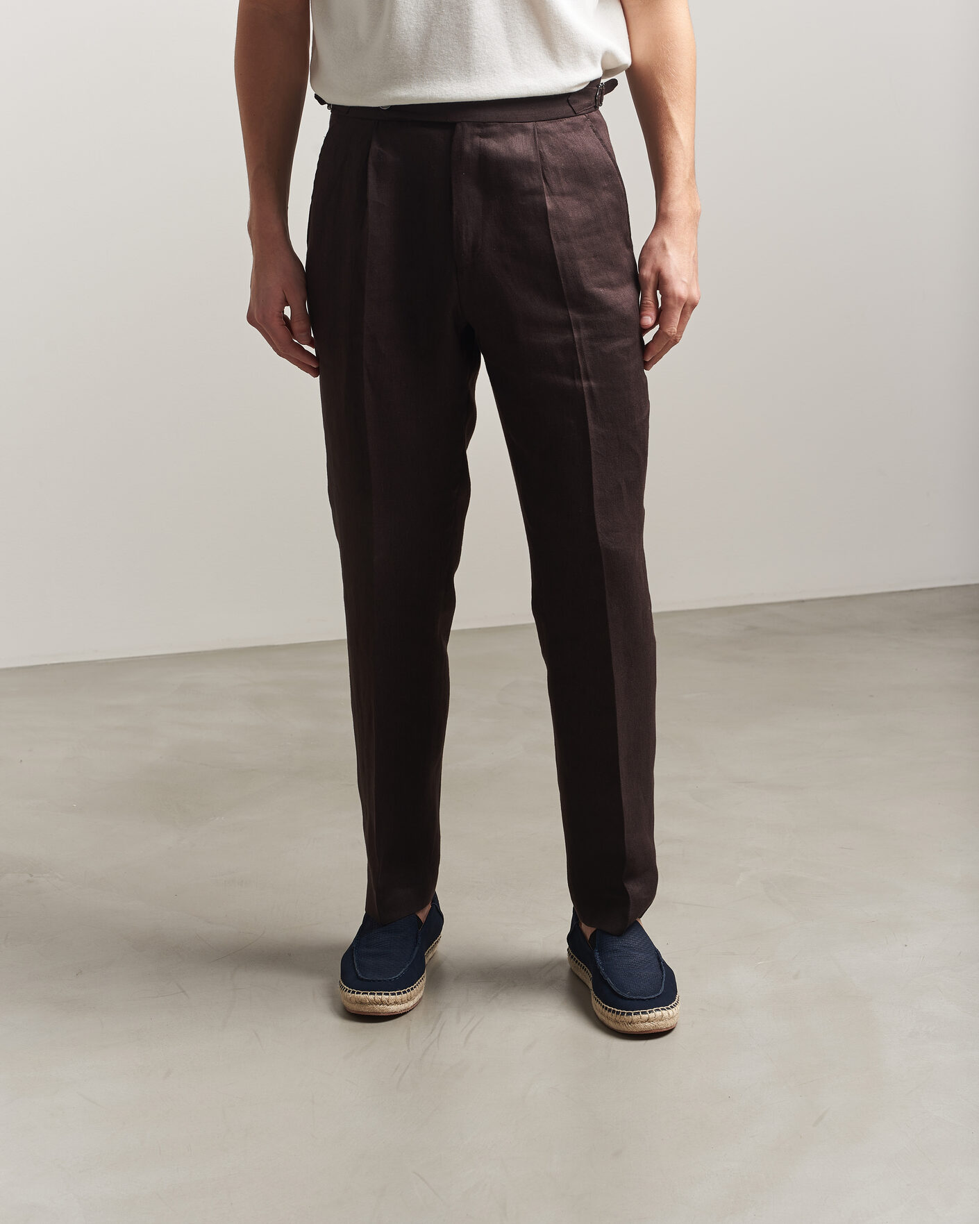 Heren | Espadrilles | BOSS BLACK | Madeira Suede Espadrilles Dark Blue