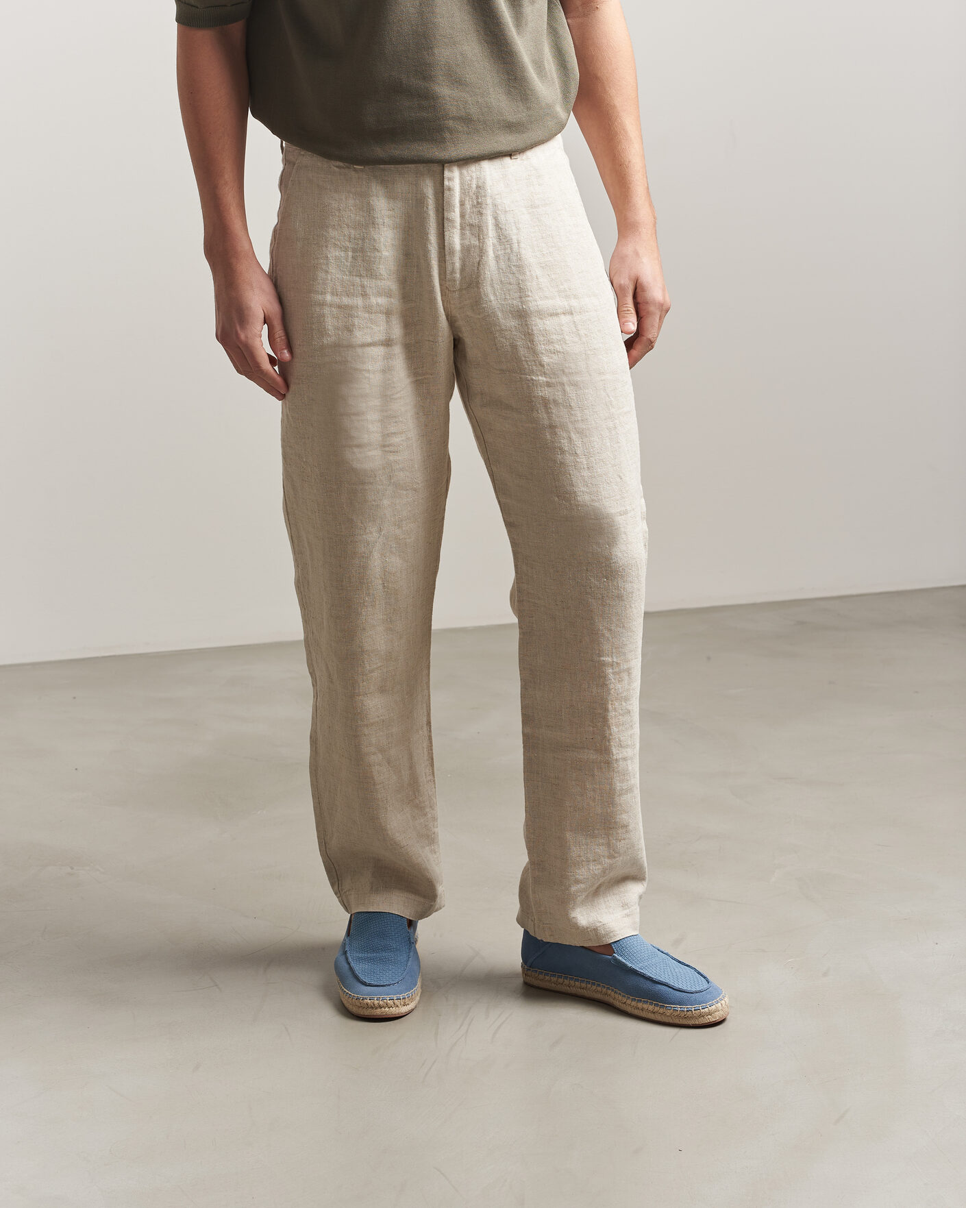 Heren | Espadrilles | BOSS BLACK | Madeira Suede Espadrilles Open Blue