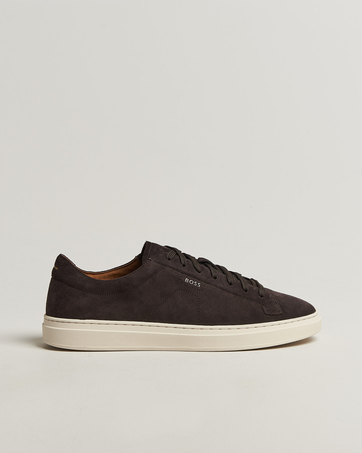 Heren | Sneakers | BOSS BLACK | Kieran Suede Sneaker Dark Brown