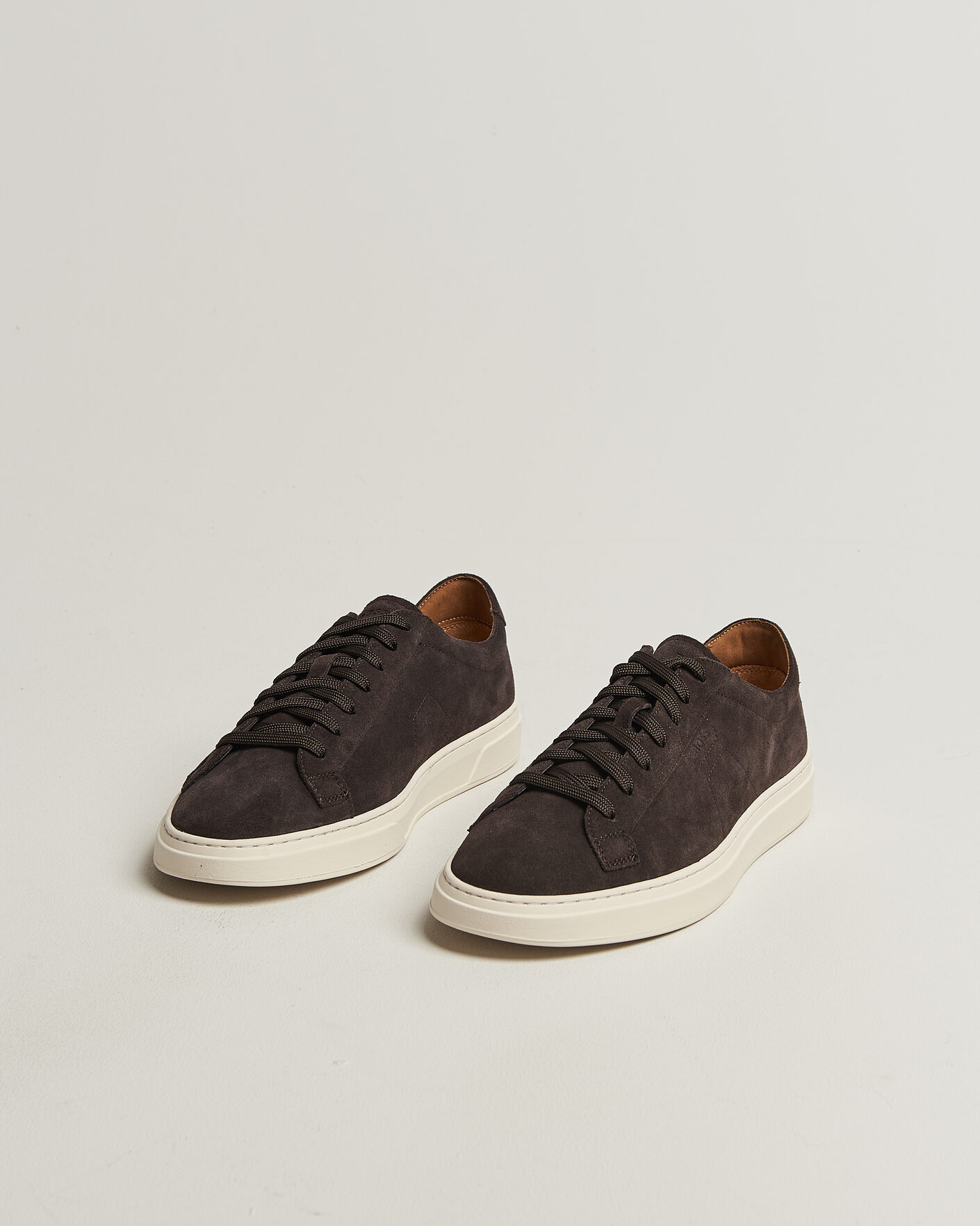 Heren | Sneakers | BOSS BLACK | Kieran Suede Sneaker Dark Brown