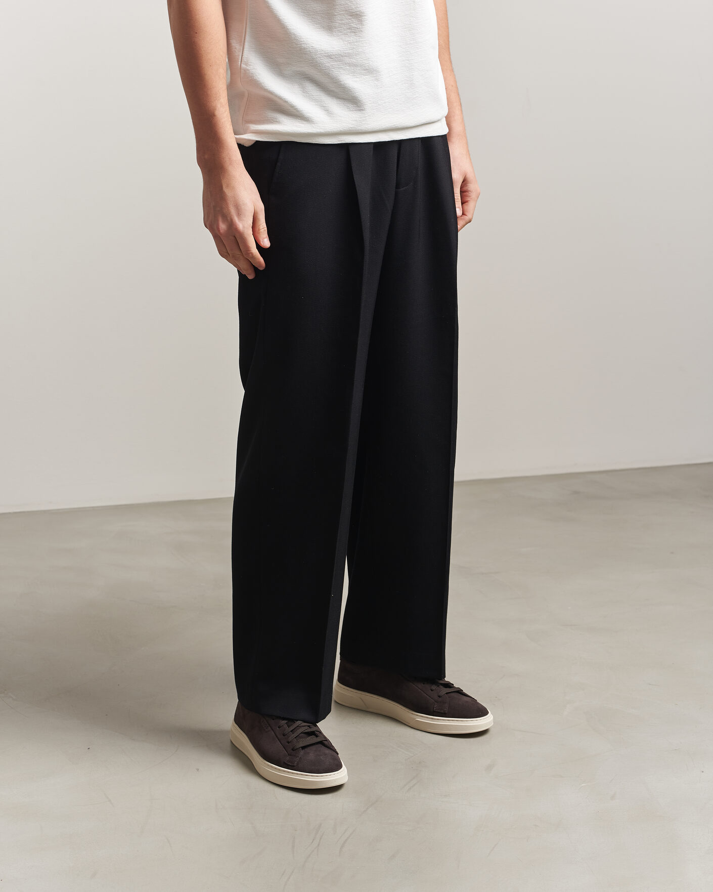 Heren | Sneakers | BOSS BLACK | Kieran Suede Sneaker Dark Brown