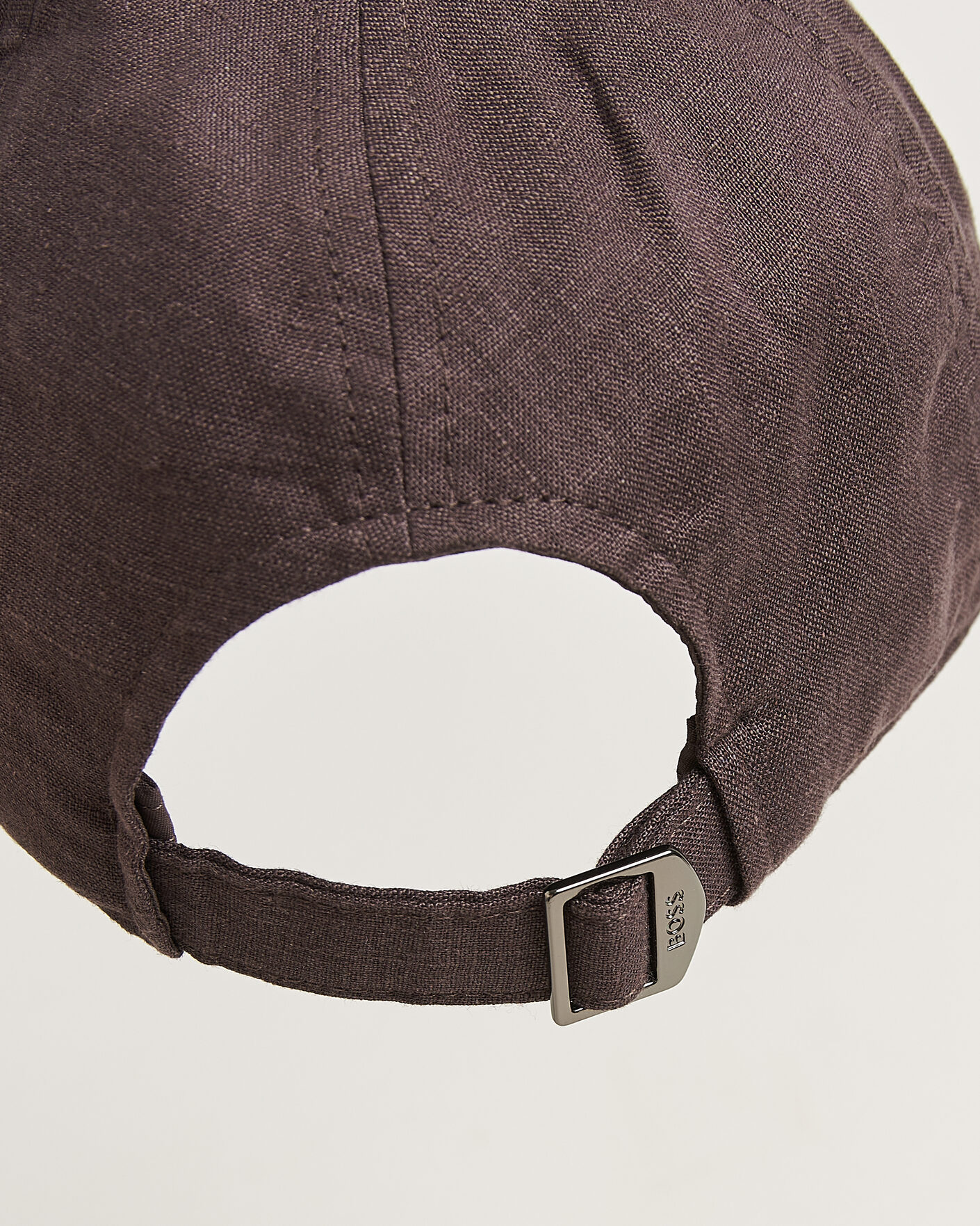 Heren | Hoeden en petten | BOSS BLACK | Zed Linen Cap Dark Brown