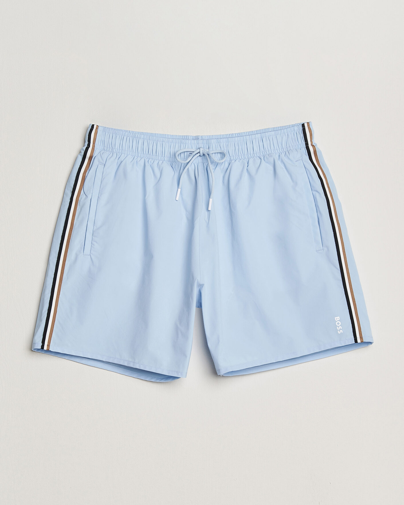 Heren | Zwembroek | BOSS BLACK | Iconic Swimshorts Light Blue
