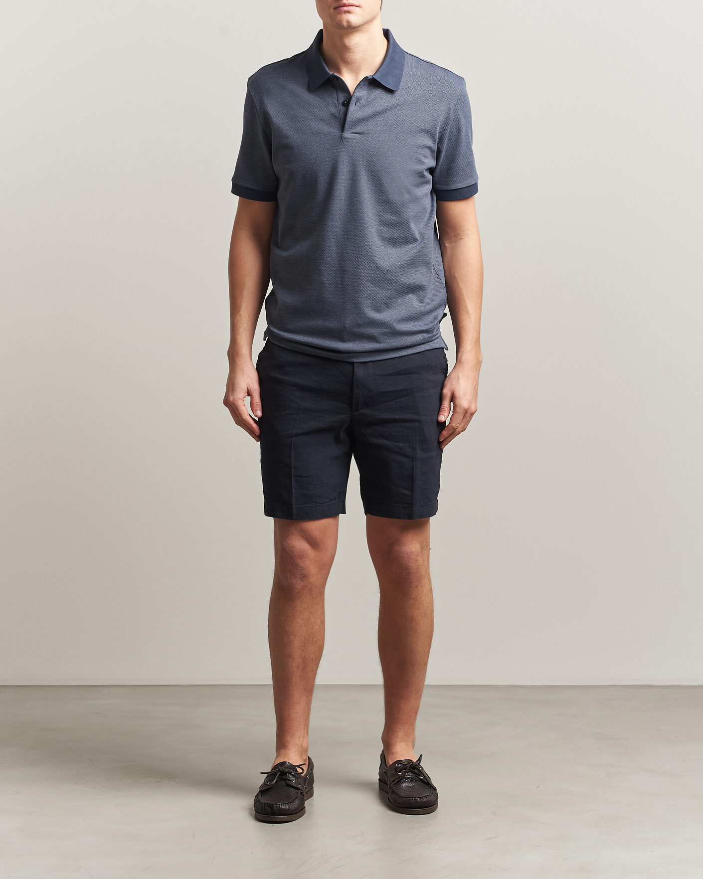 Heren | Polo's | BOSS BLACK | Parlay Jersey Polo Dark Blue