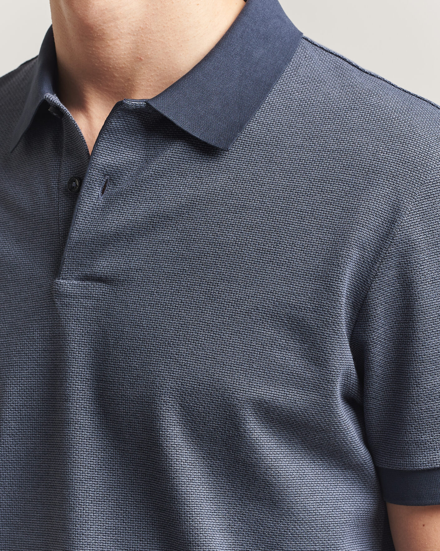 Heren | Polo's | BOSS BLACK | Parlay Jersey Polo Dark Blue