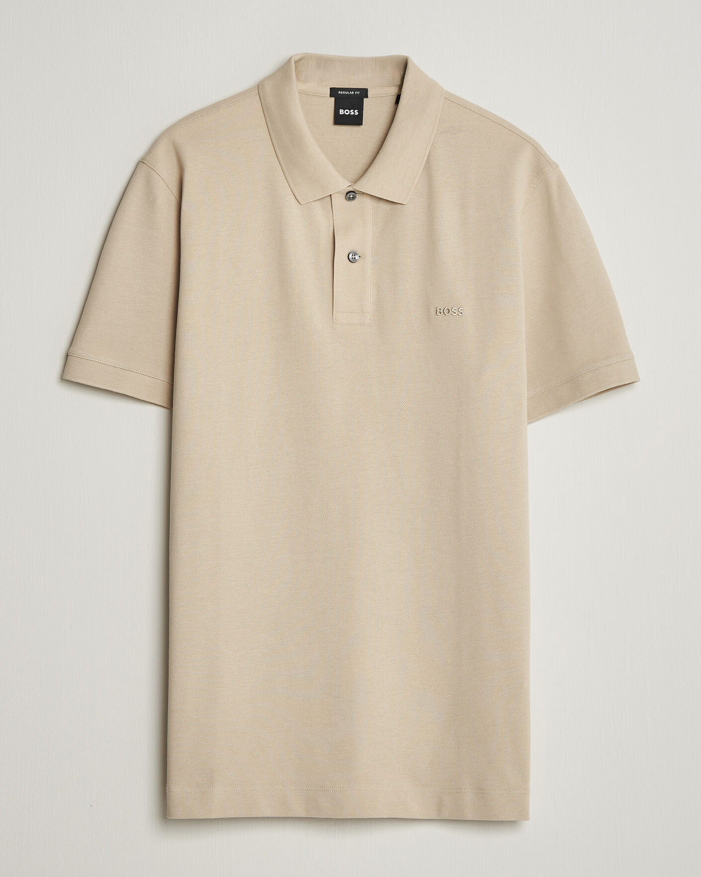 Heren | Polo's | BOSS BLACK | Pallas Polo Open Beige