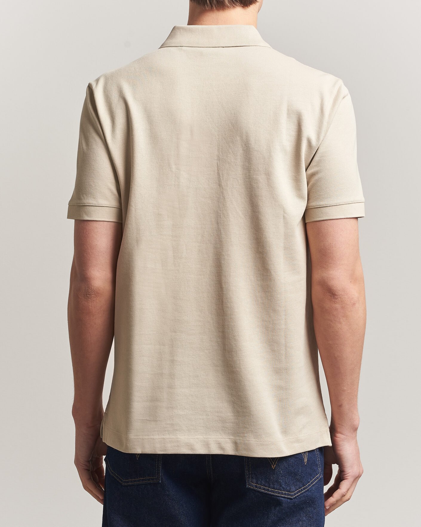 Heren | Polo's | BOSS BLACK | Pallas Polo Open Beige