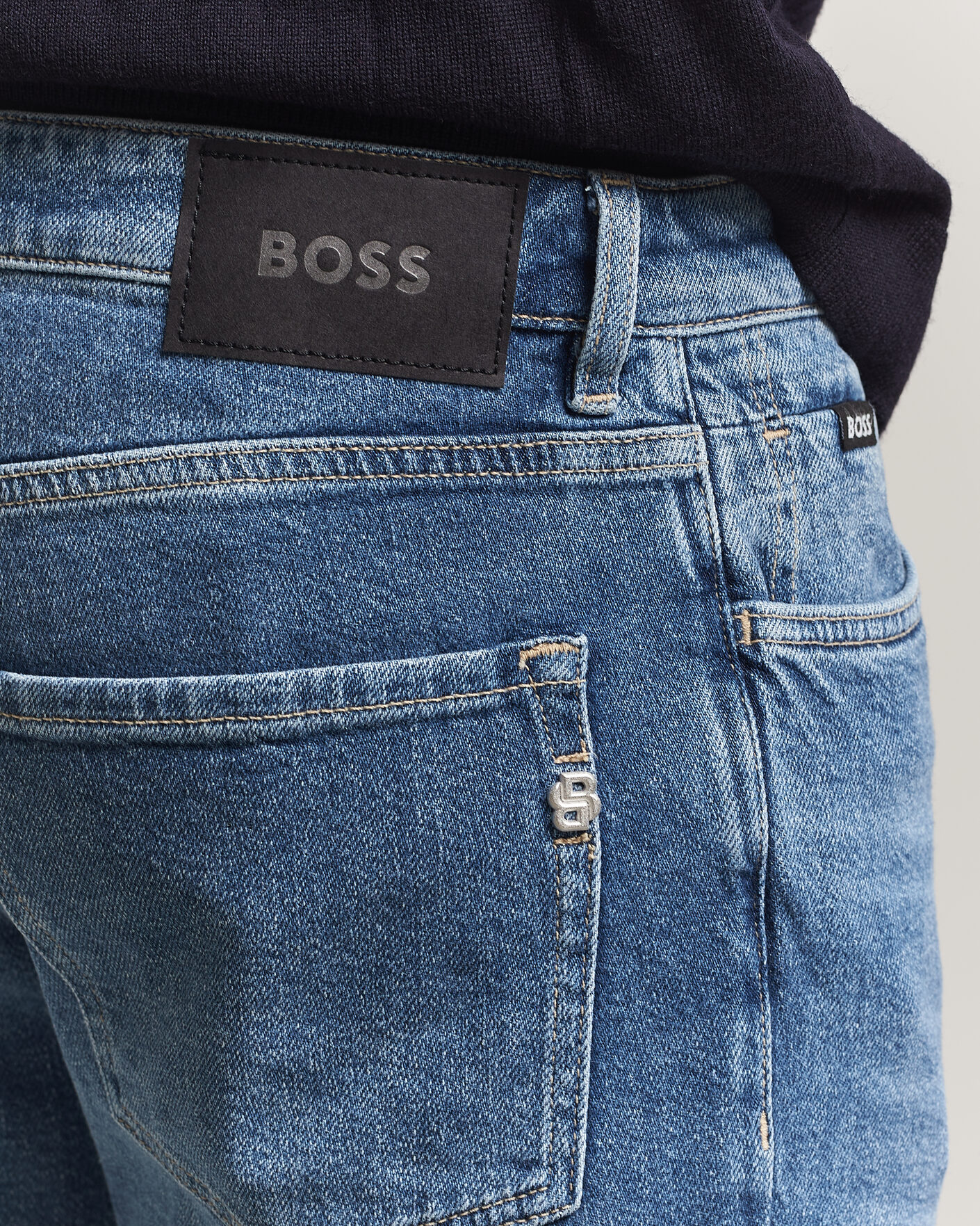 Heren | Jeans | BOSS BLACK | Re.Maine Jeans Bright Blue