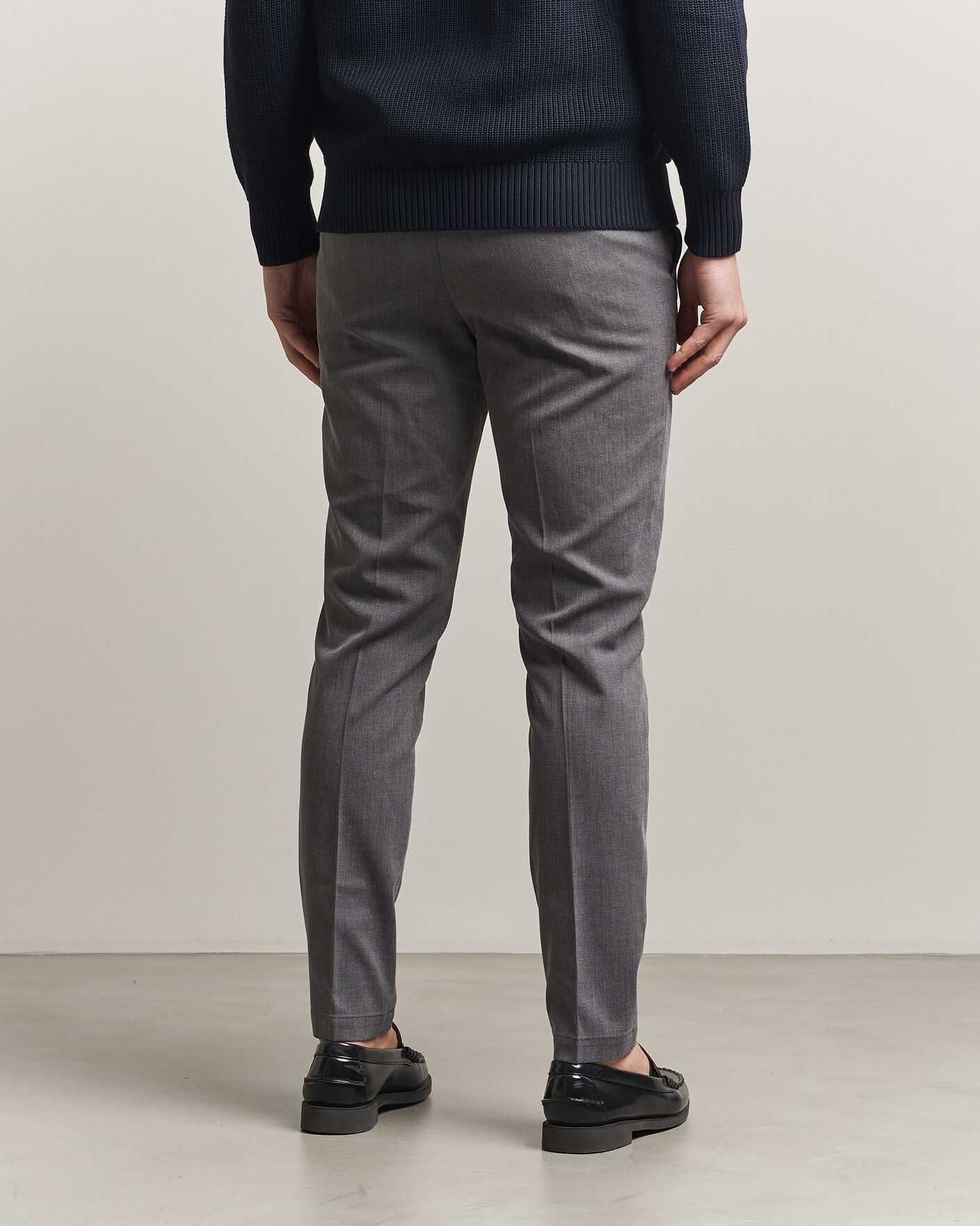 Heren | Broeken | BOSS BLACK | Kaiton Structured Chinos Black