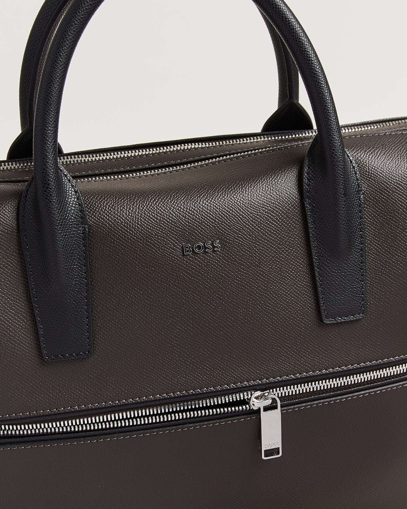 Heren | Tassen | BOSS BLACK | Daxter Leather Briefcase Dark Brown