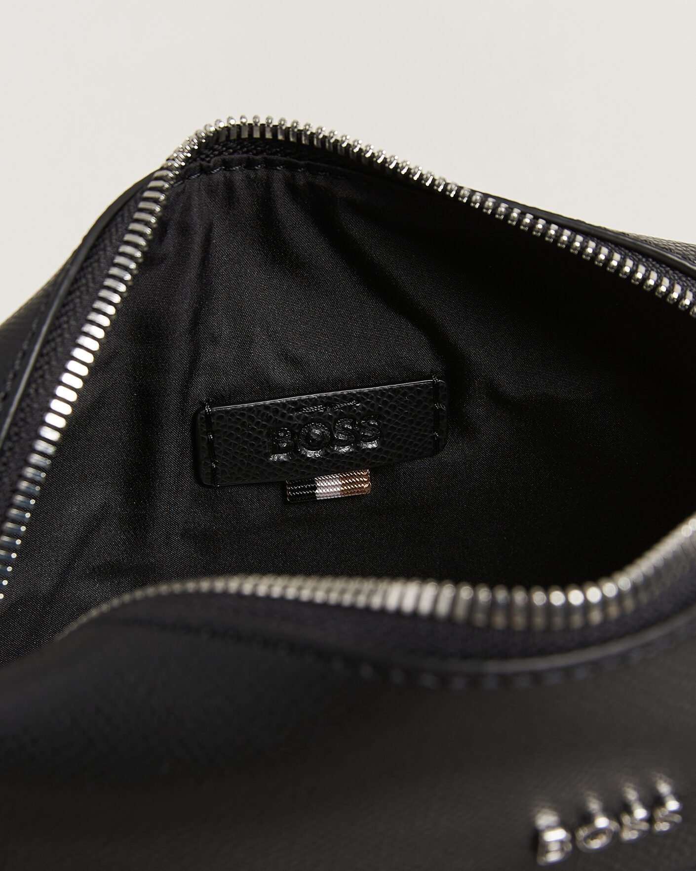 Heren | Tassen | BOSS BLACK | Daxter Leather Crossbody Bag Black