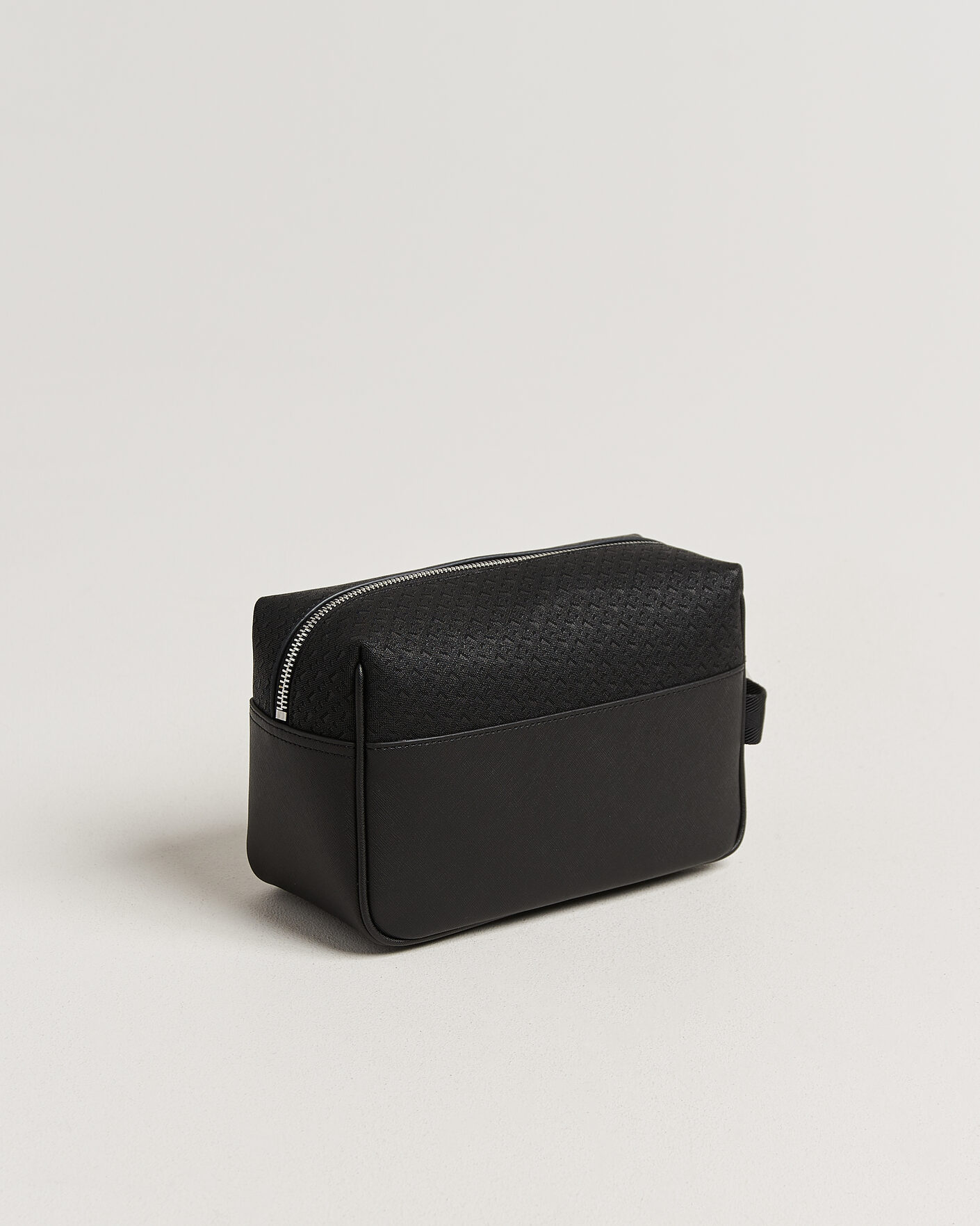 Heren | Tassen | BOSS BLACK | Daxter Monogram Leather Washbag Black