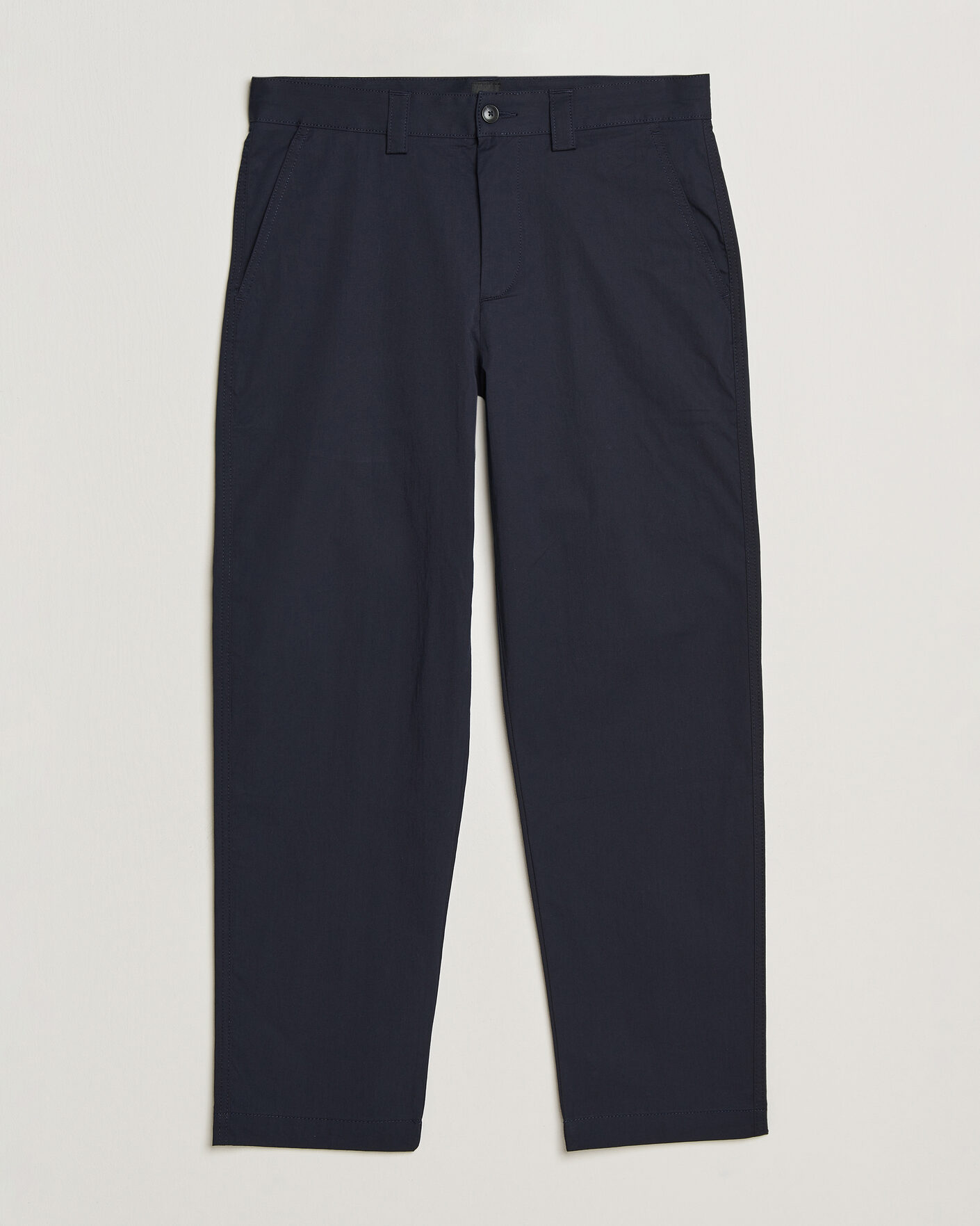 Heren | Broeken | BOSS ORANGE | Cotton Chinos Dark Blue