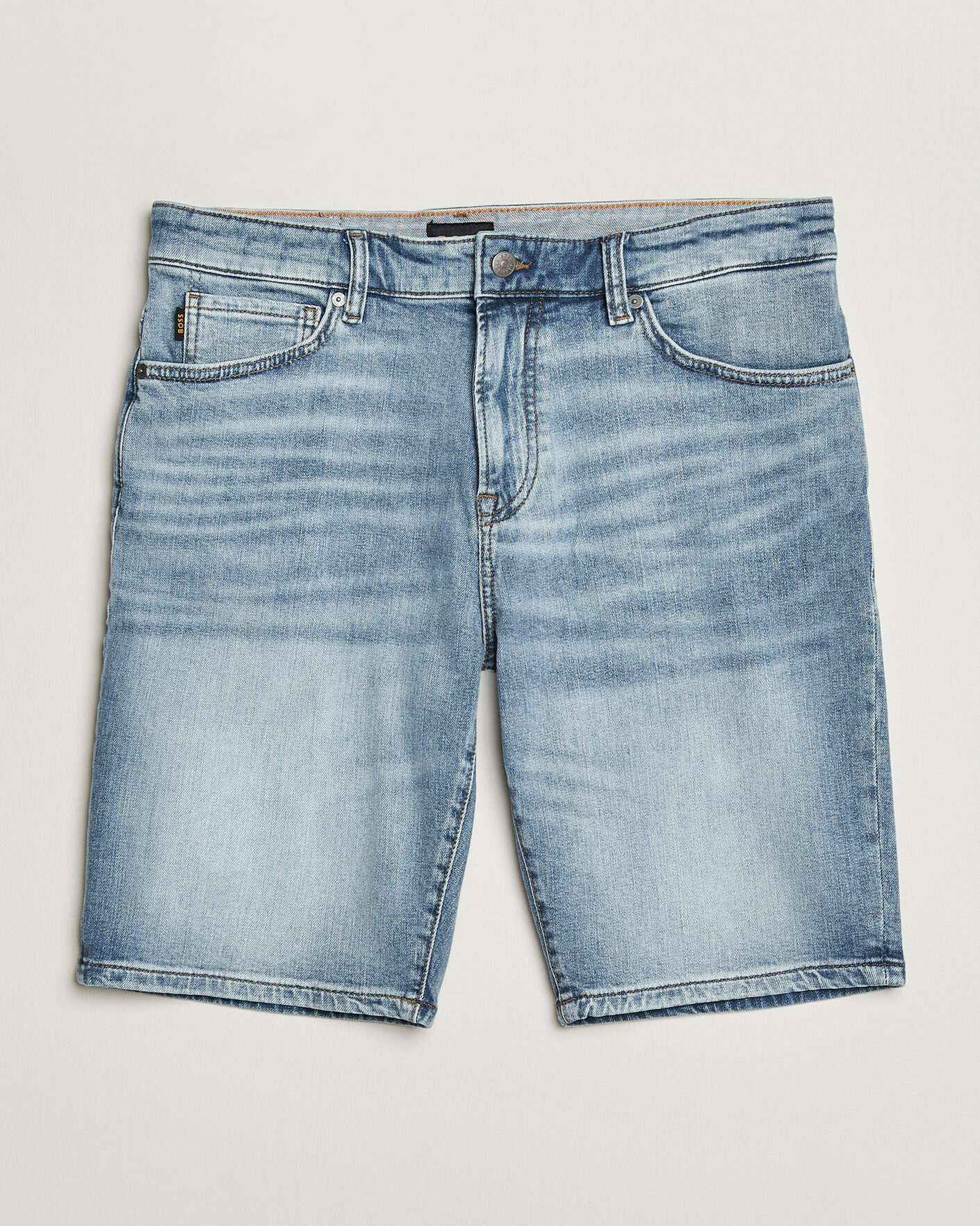 Heren | Korte broek | BOSS ORANGE | Re.Maine Denim Shorts Light Blue
