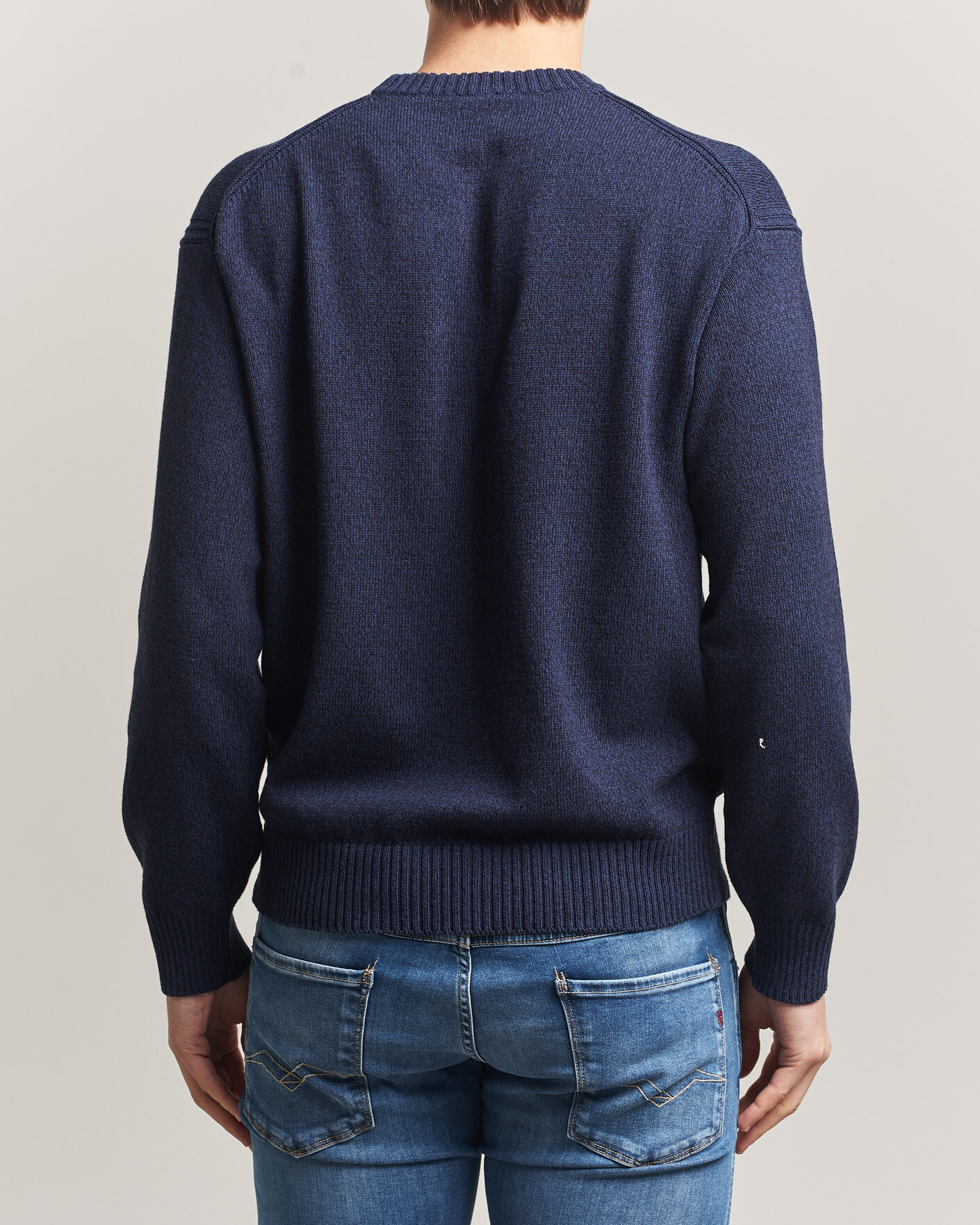 Heren | Truien | BOSS ORANGE | Kerlino Knitted Sweater Dark Blue
