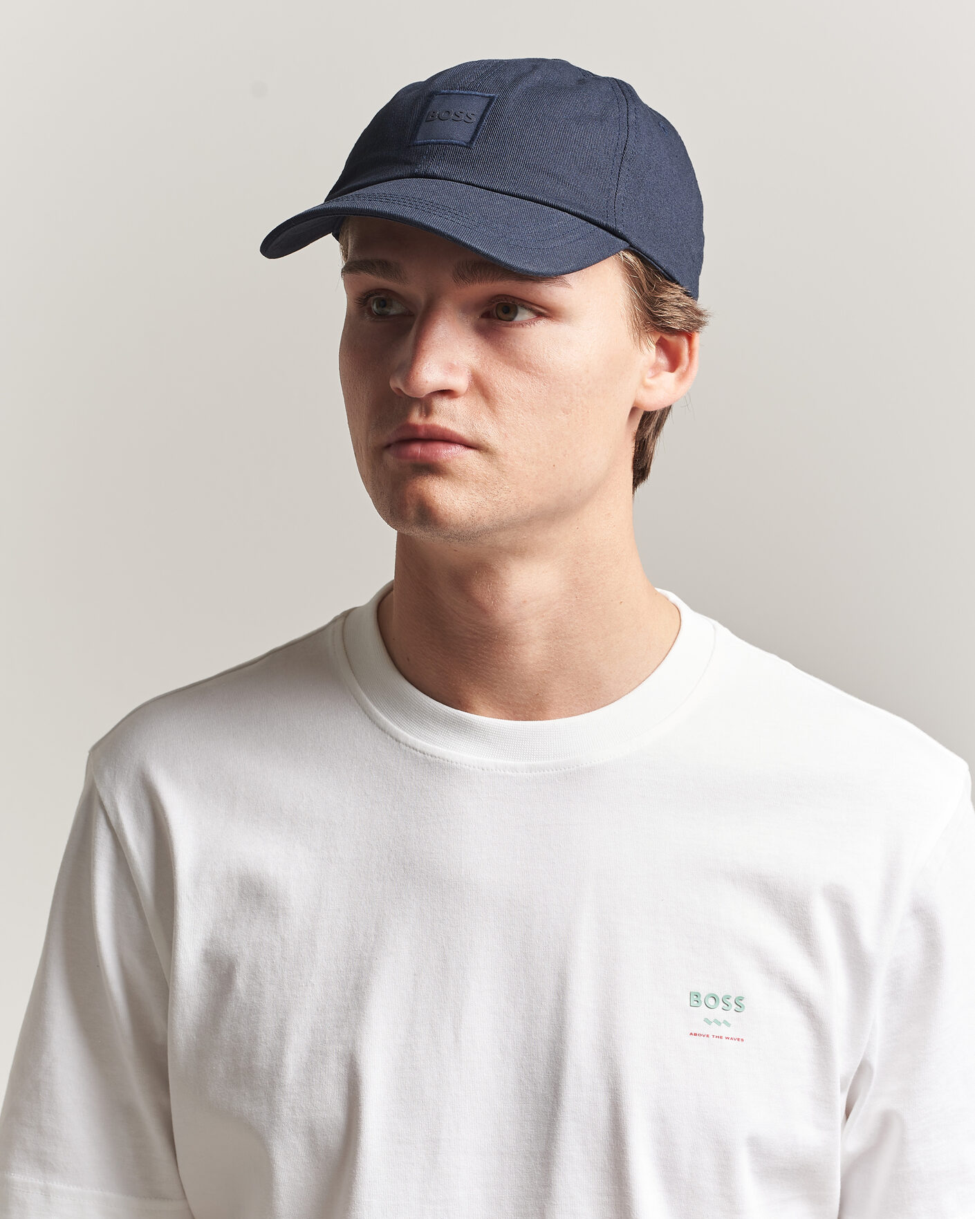 Heren | Hoeden en petten | BOSS ORANGE | Derrel Logo Cap Dark Blue