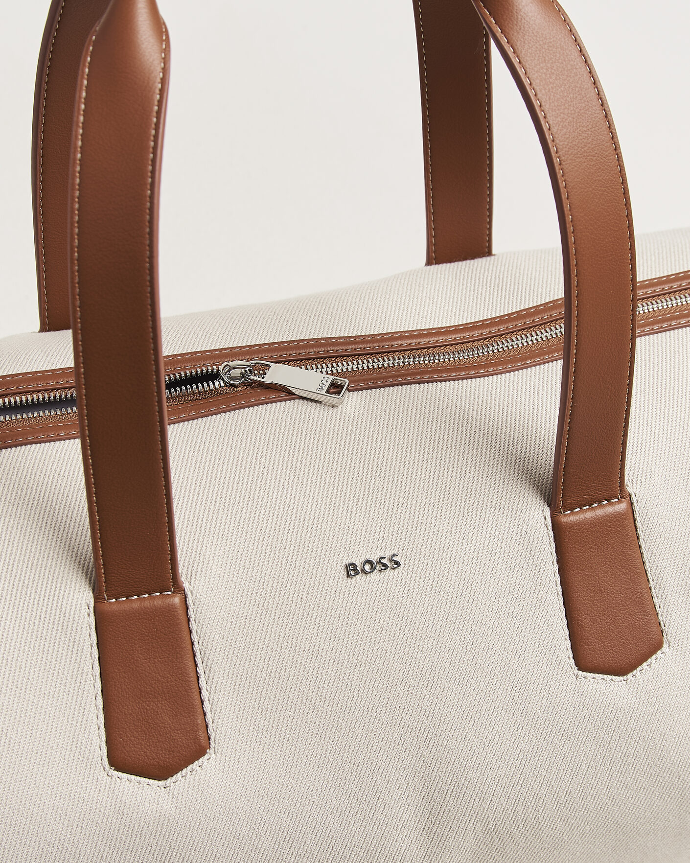 Heren | Tassen | BOSS BLACK | Dakkar Canvas Holdall Beige