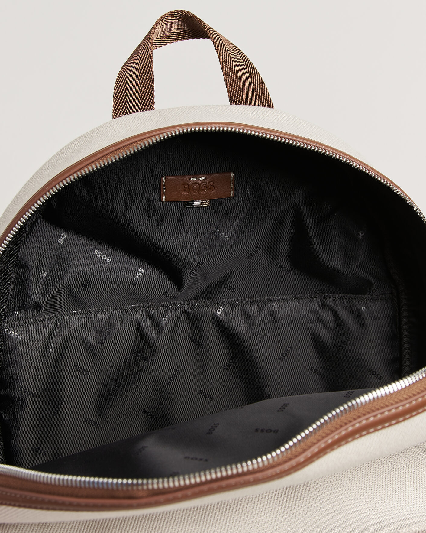 Heren | Tassen | BOSS BLACK | Dakkar Canvas Backpack Beige