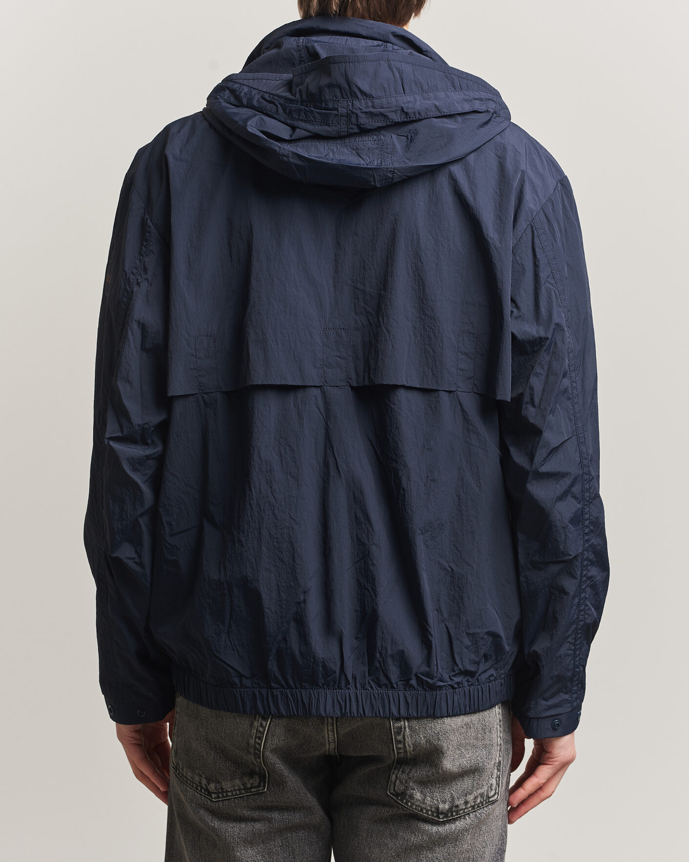 Heren | Jassen | BOSS ORANGE | Oberle Hooded Jacket Dark Blue