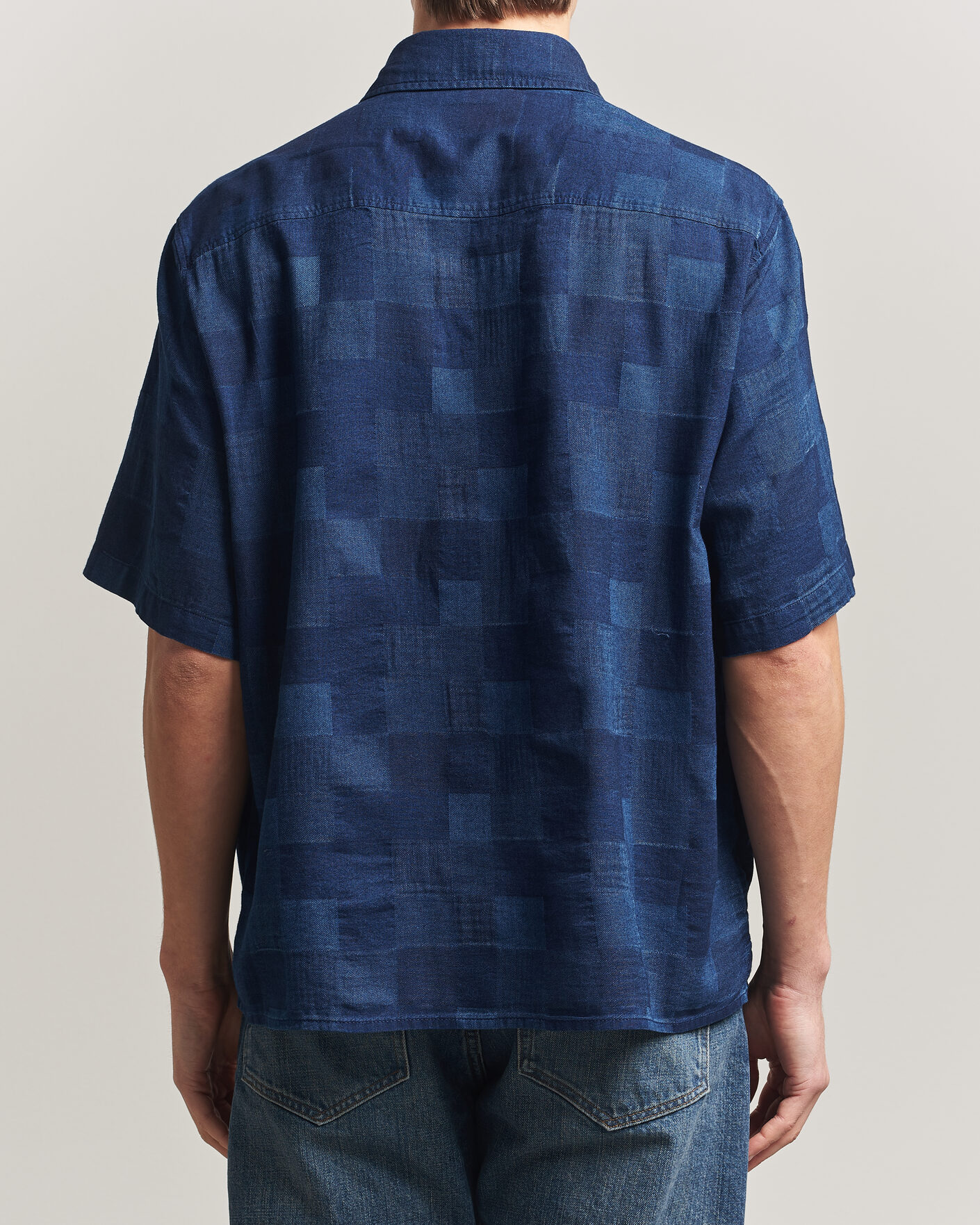 Heren | Overhemden | HUGO | Ekyno Workwear Short Sleeve Shirt Dark Blue