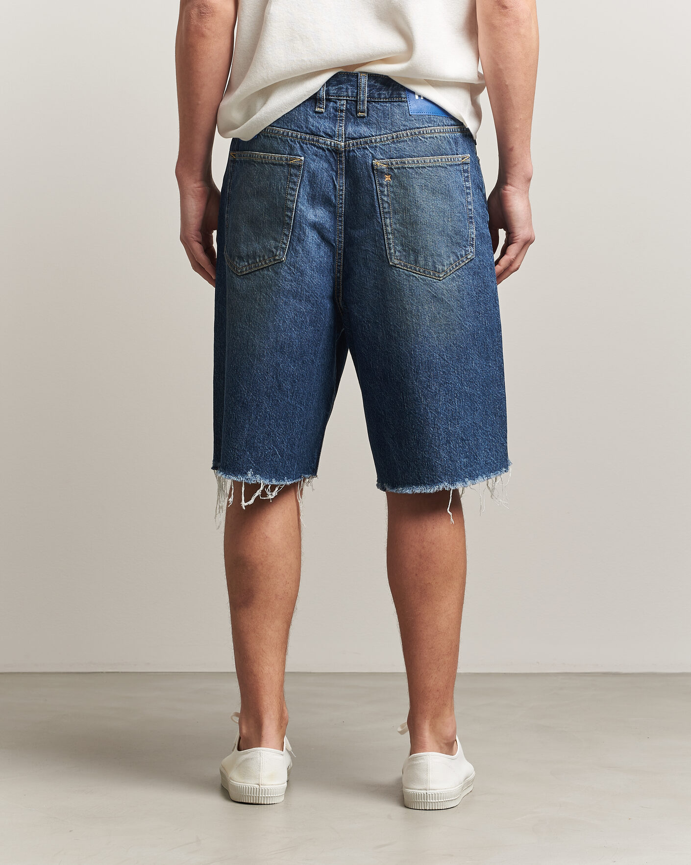 Heren | Korte broek | HUGO | Mason Denim Shorts Medium Blue