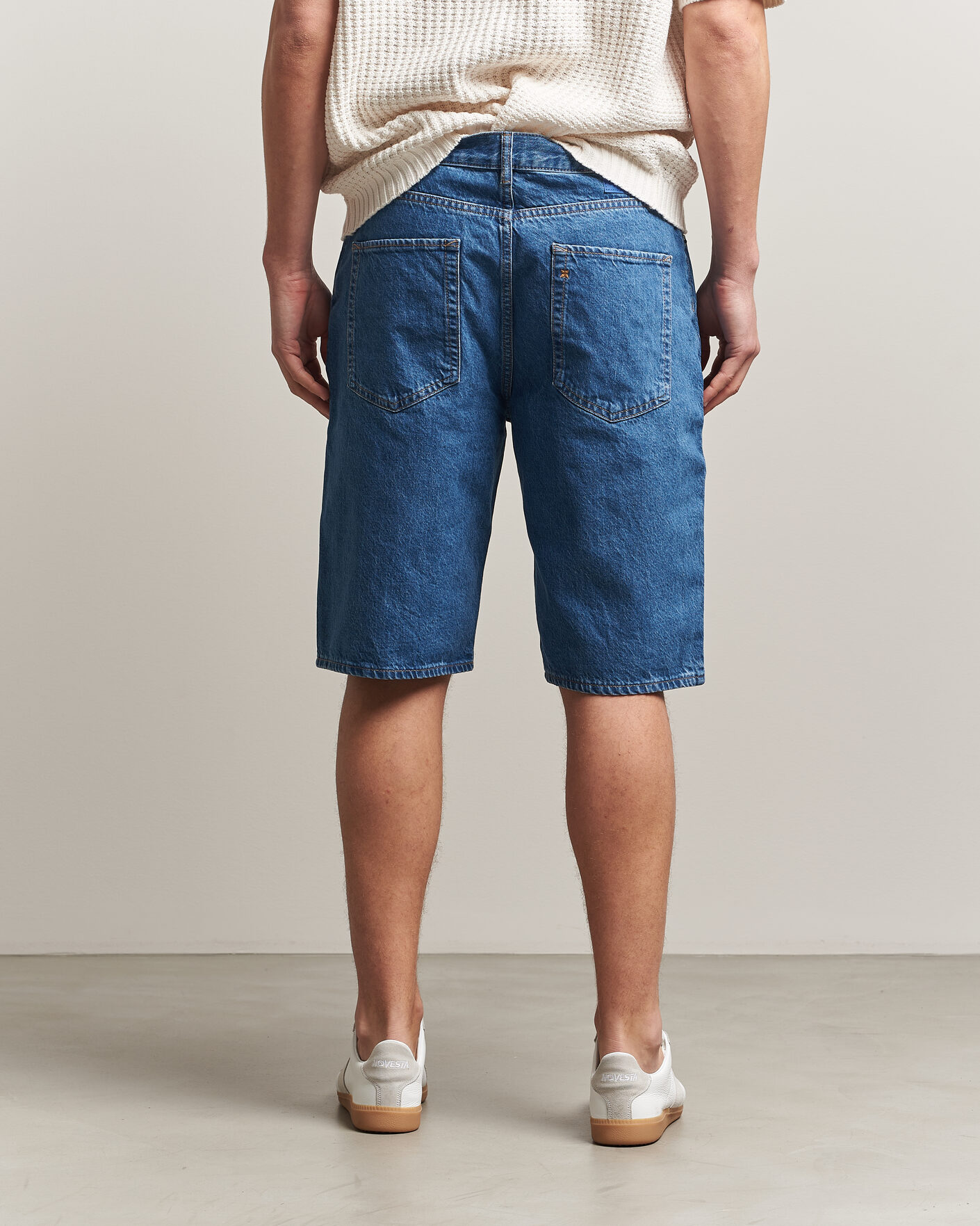 Heren | Korte broek | HUGO | Skate Denim Shorts Medium Blue