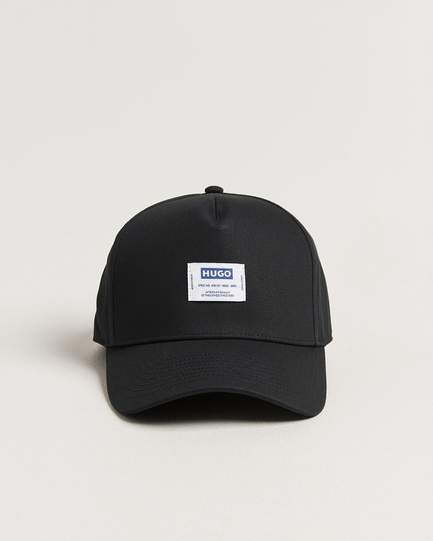 Heren | Hoeden en petten | HUGO | Merk Logo Cap Black