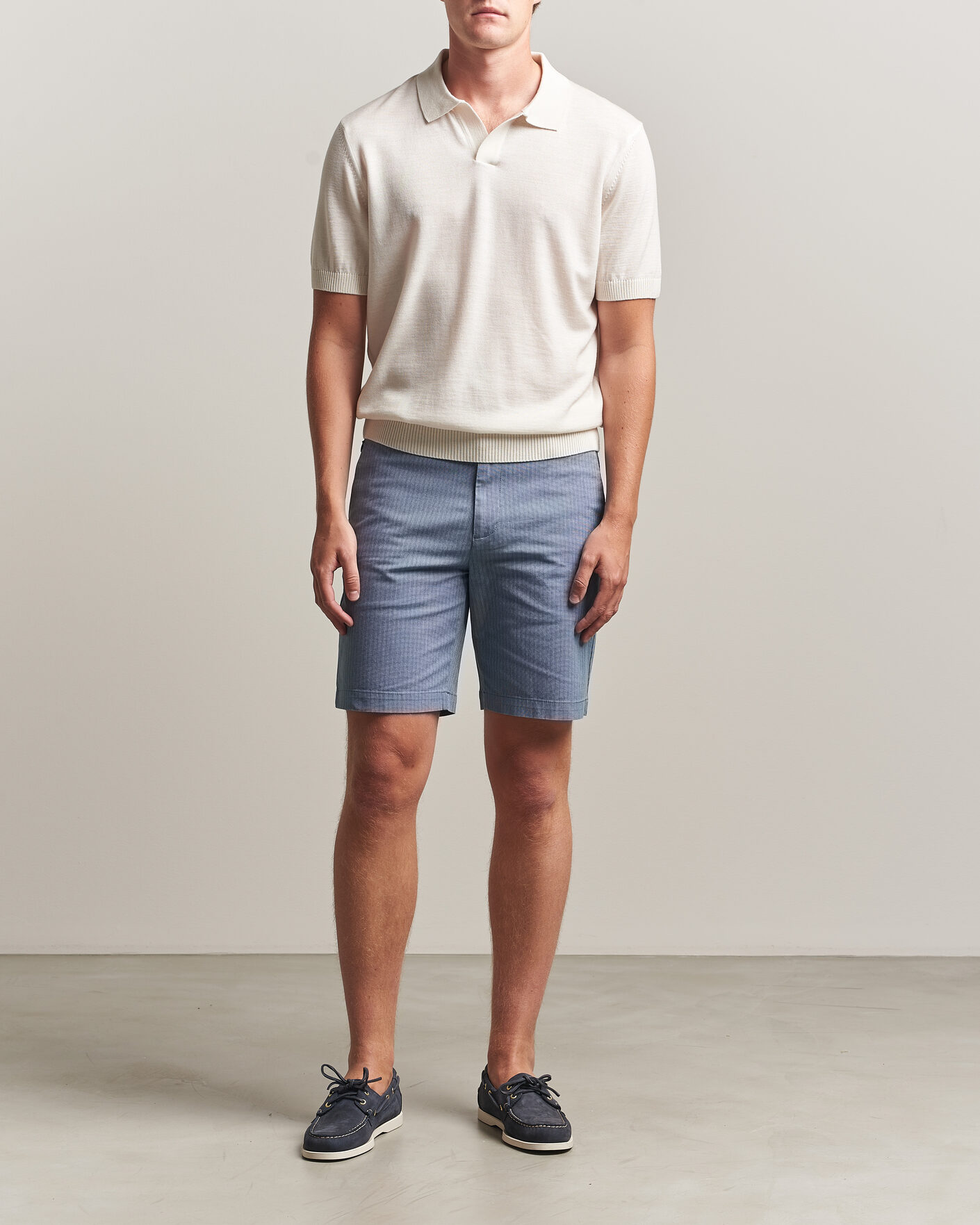 Heren | Korte broek | Dockers | Slim Cotton/Linen Shorts Bering Sea