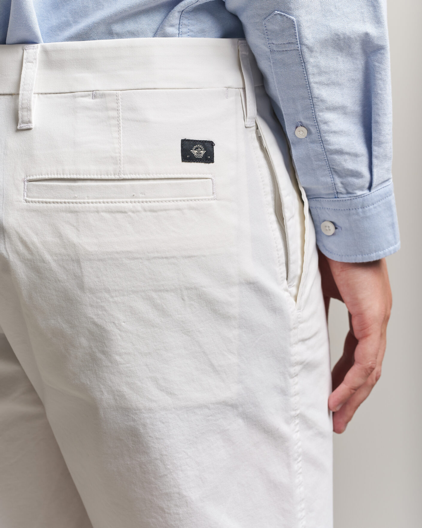 Heren | Korte broek | Dockers | Ultimate Straight Shorts Paper White