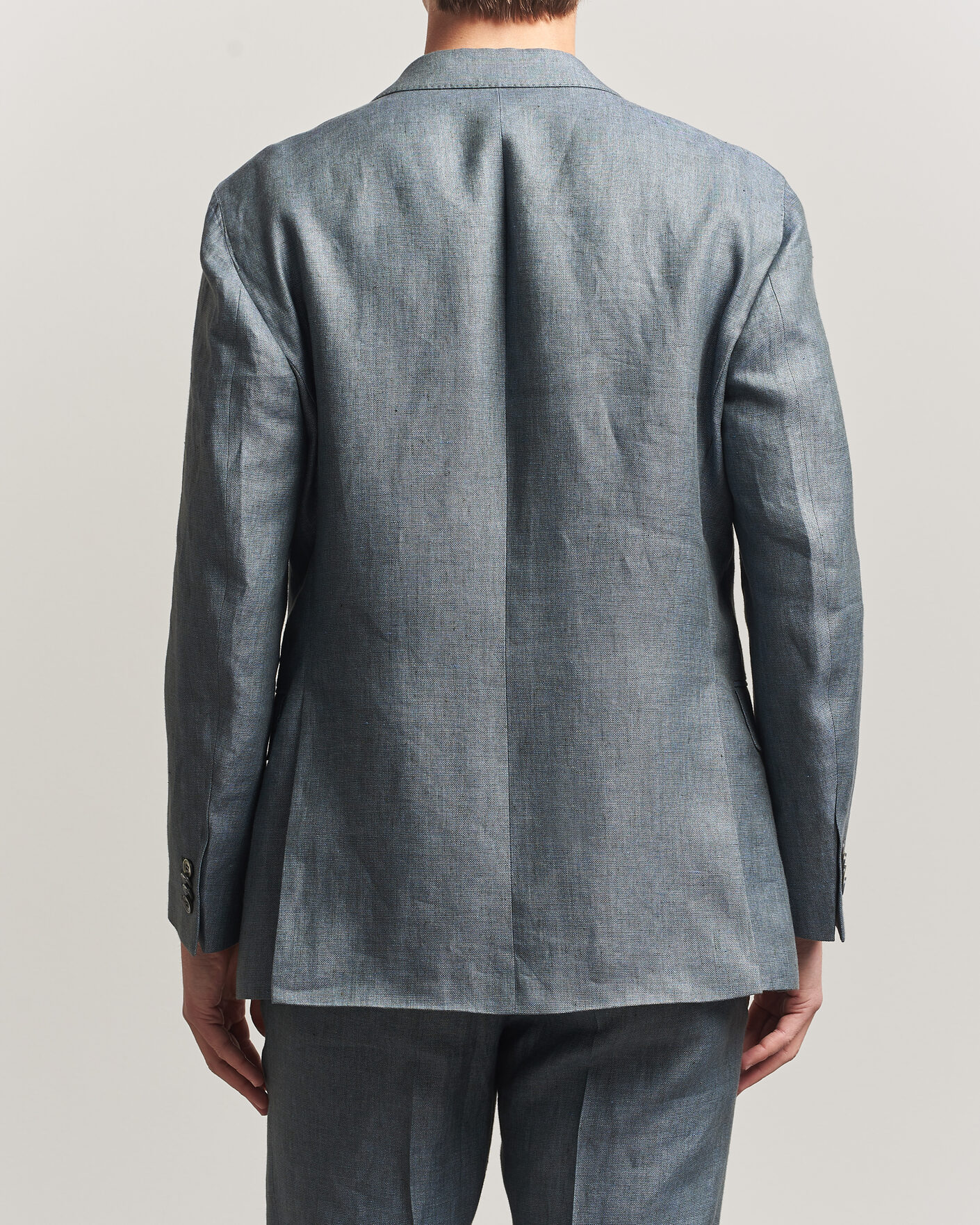 Heren | Blazers | Oscar Jacobson | Robert Linen Blazer Olive