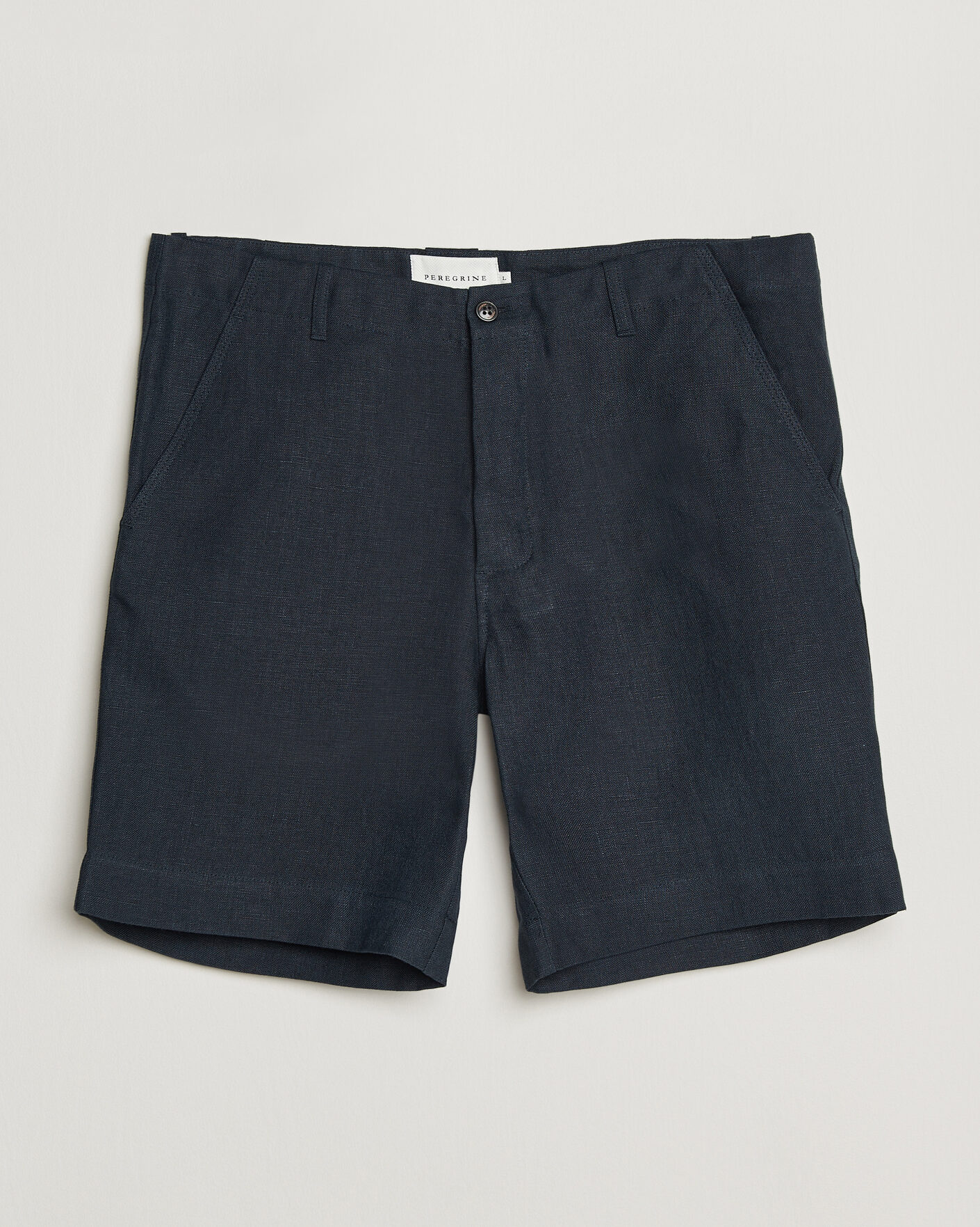  |  | Peregrine | Windsor Linen Shorts Navy Stripe