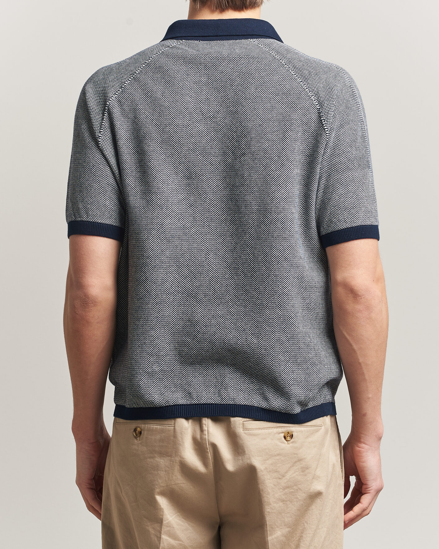 Heren | Polo's | Peregrine | Lynton Cotton Polo Navy
