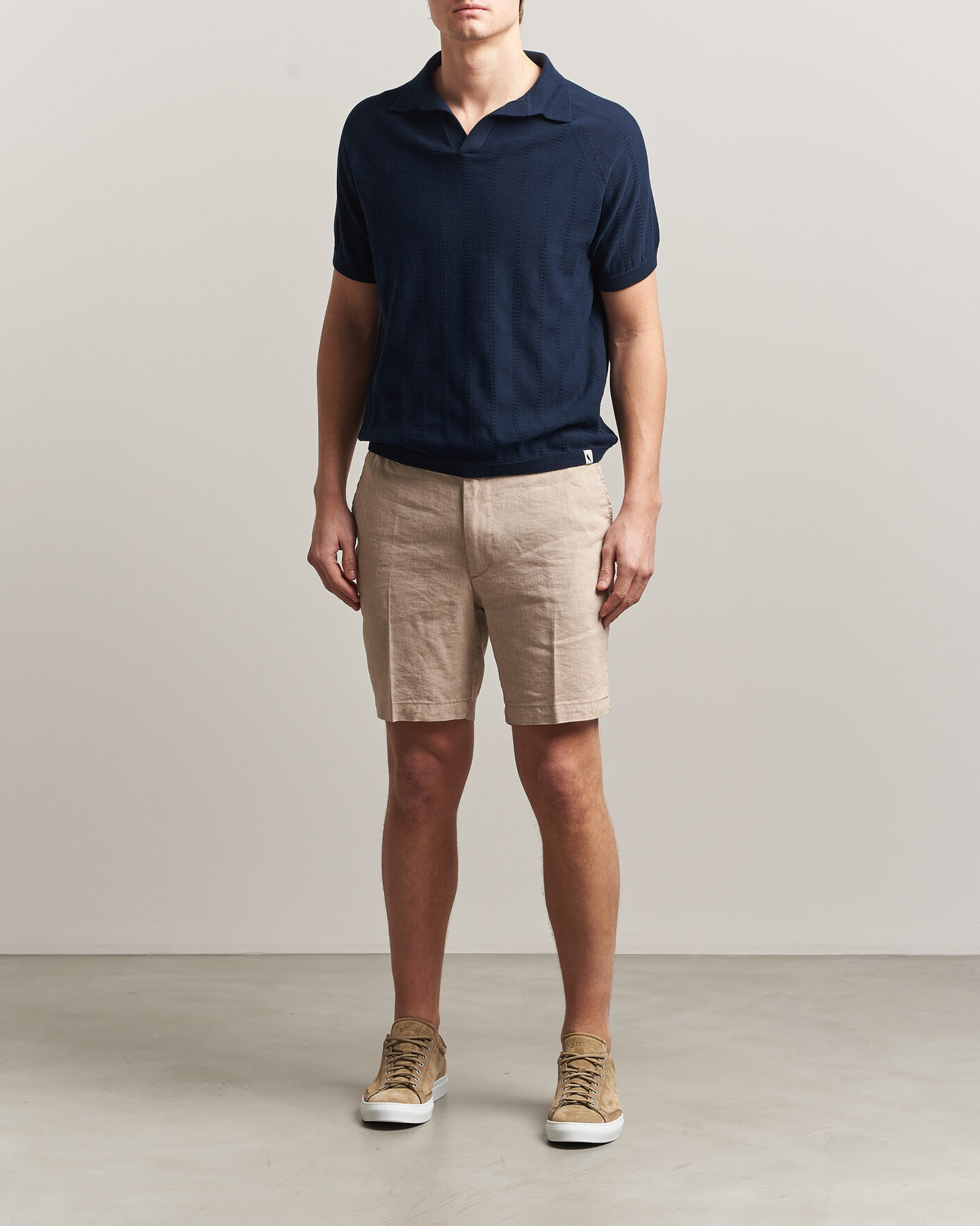 Heren | Polo's | Peregrine | Alma Cotton Structure Polo Navy