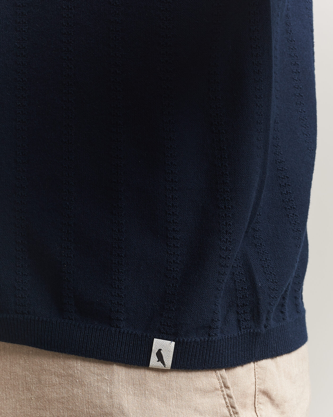 Heren | Polo's | Peregrine | Alma Cotton Structure Polo Navy