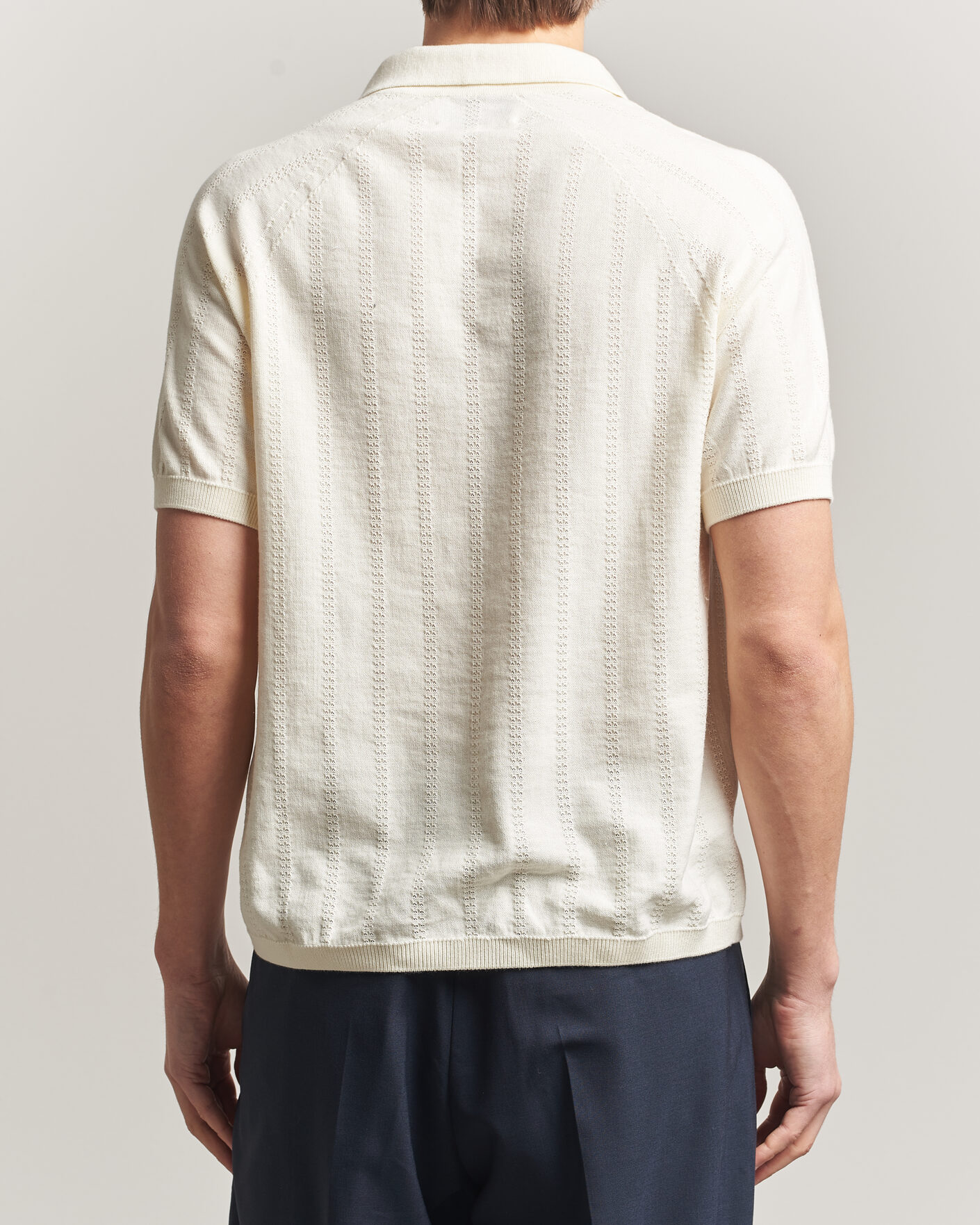 Heren | Polo's | Peregrine | Alma Cotton Structure Polo White