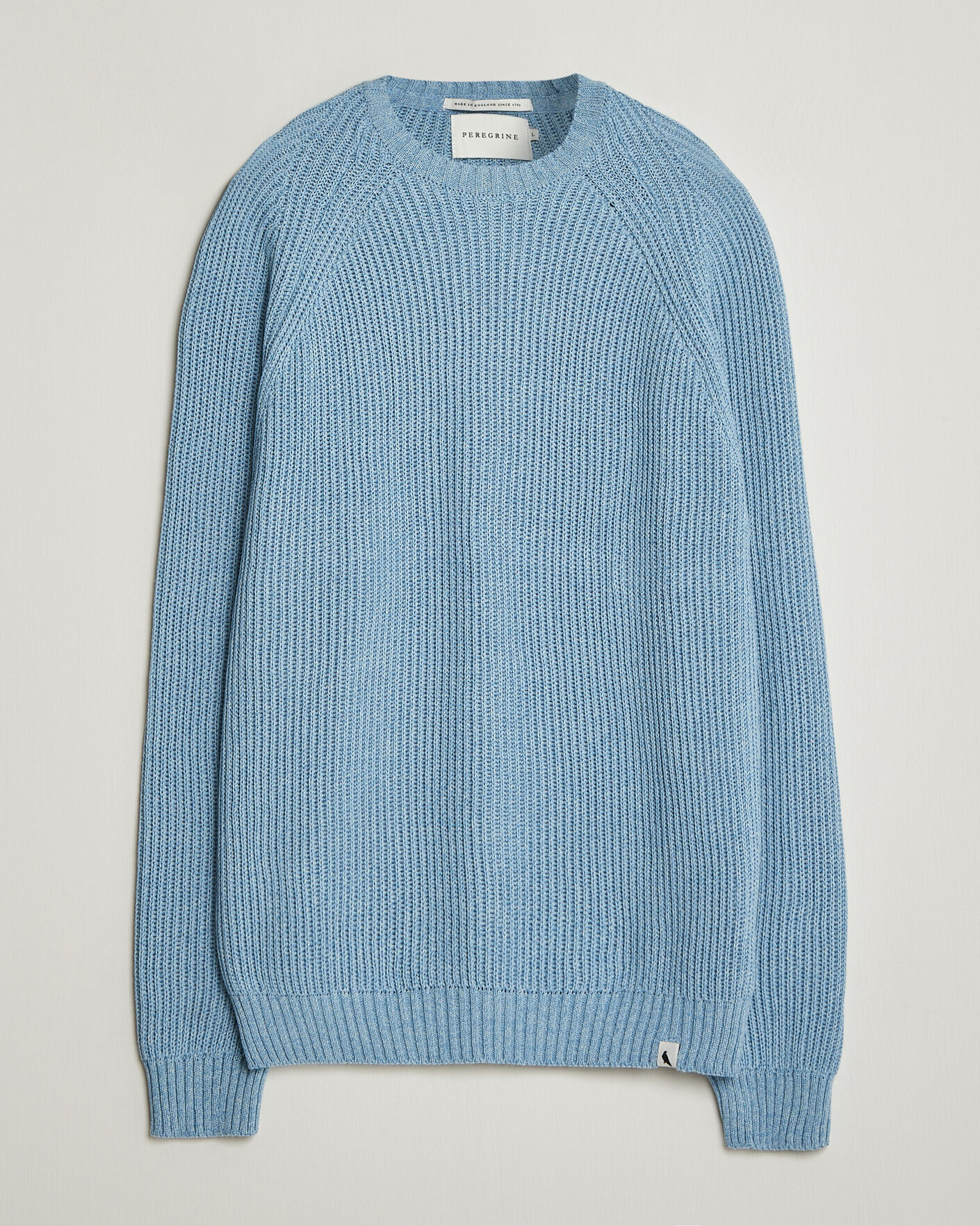 Heren | Truien | Peregrine | Harry Organic Cotton Sweater Ocean