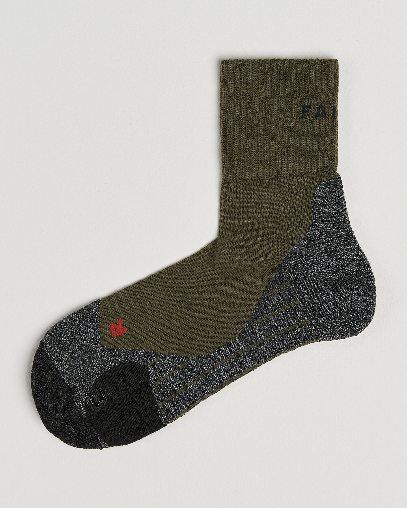 Heren | Ondergoed | Falke Sport | TK2 Explore Short Trekking Socks Olive