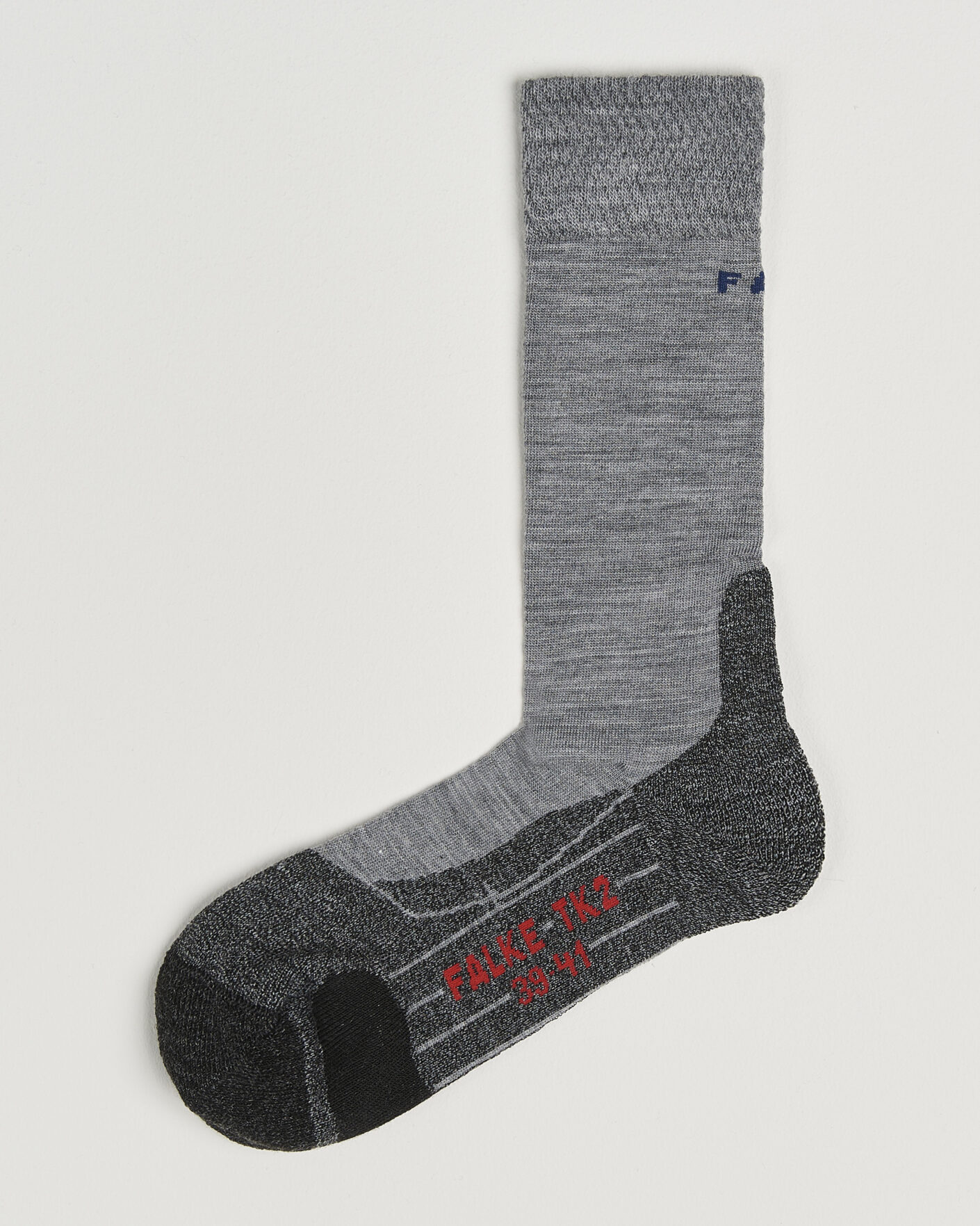 Heren | Ondergoed | Falke Sport | TK2 Explore Melange Trekking Socks Grey Mel