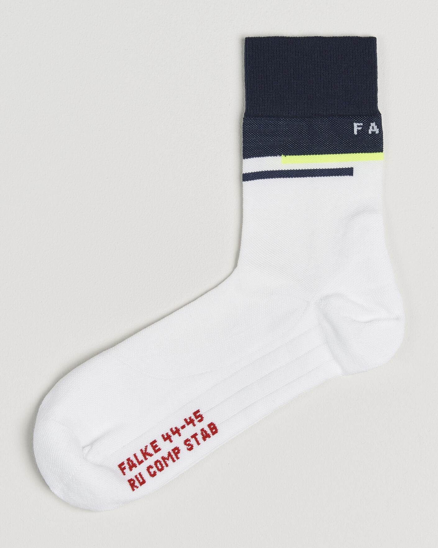 Heren | Ondergoed | Falke Sport | RU Compression Stabilizing Running Socks White