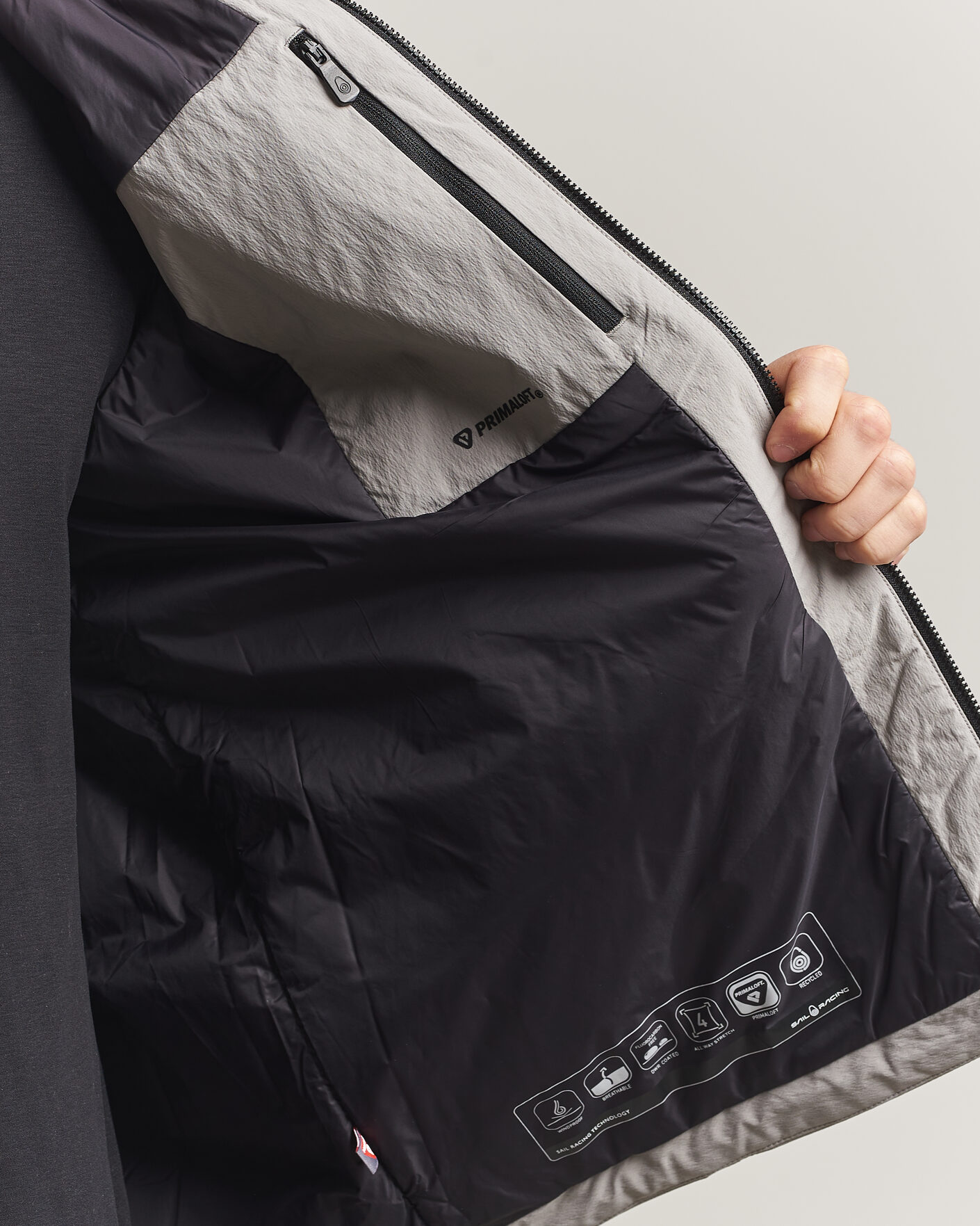 Heren | Jassen | Sail Racing | Stream Primaloft Jacket Oyster