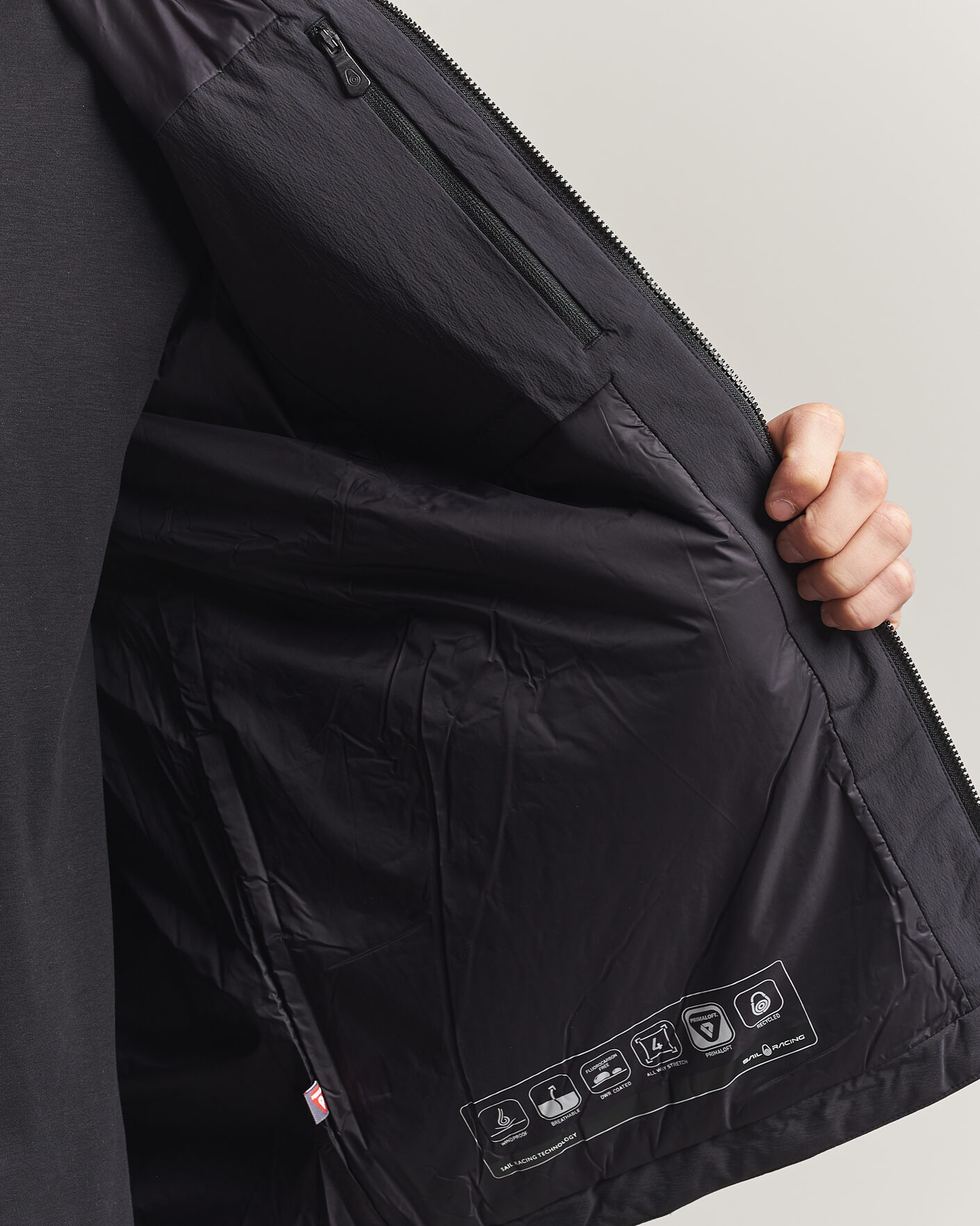 Heren | Jassen | Sail Racing | Stream Primaloft Jacket Carbon