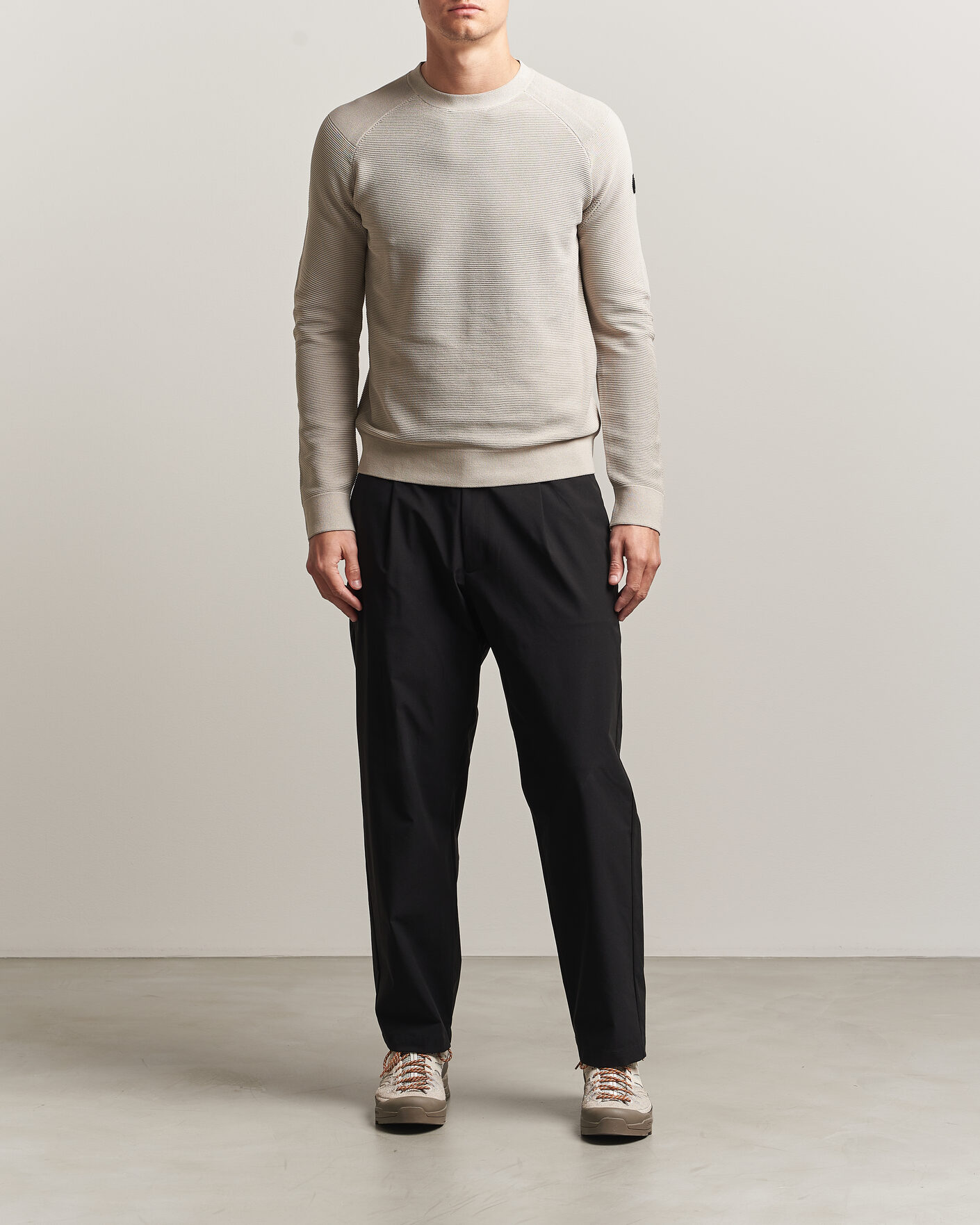 Heren | Truien | Sail Racing | Element Seamless Crew Neck Sand