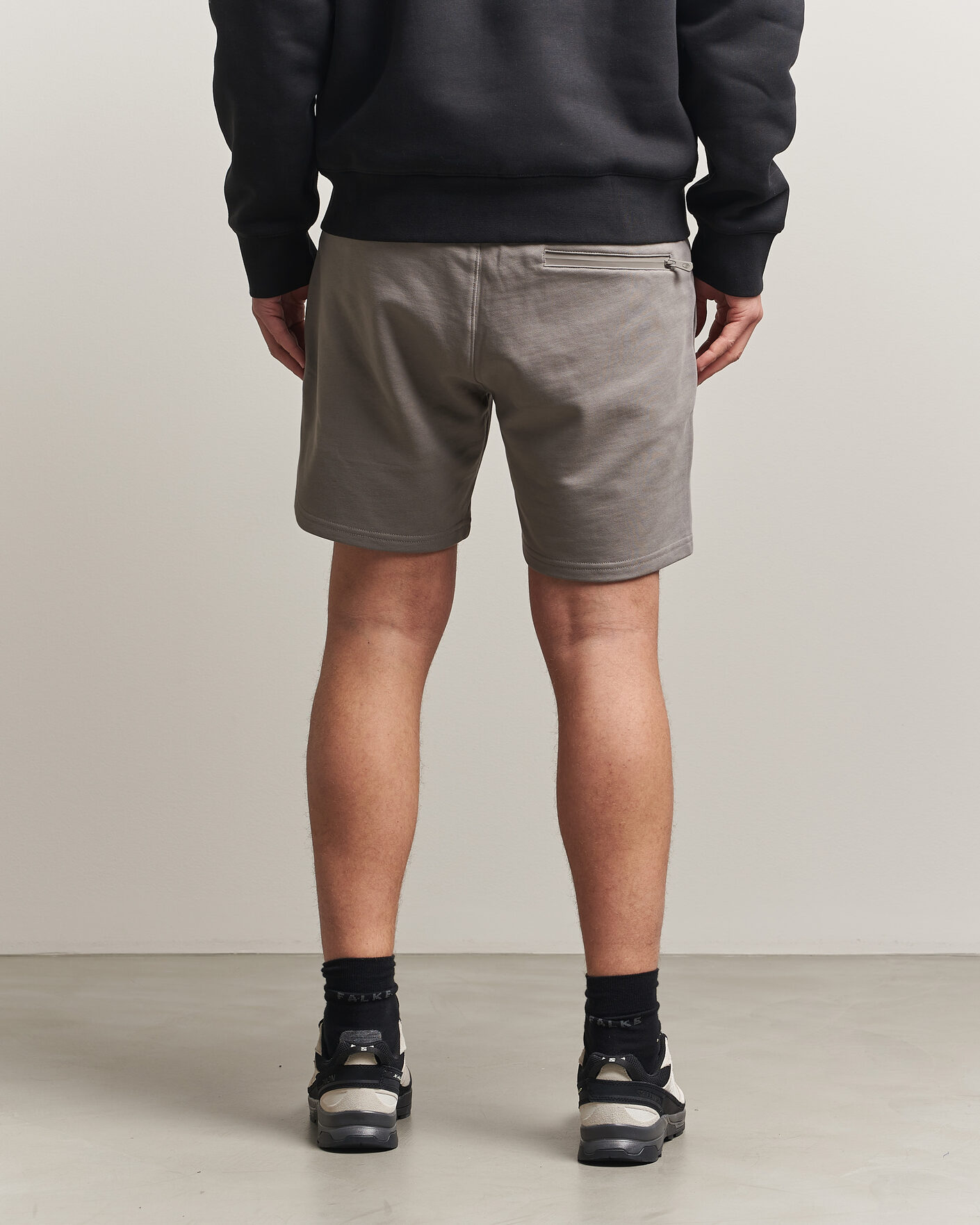 Heren | Korte broek | Sail Racing | Bowman Monochrome Sweatshorts Oyster