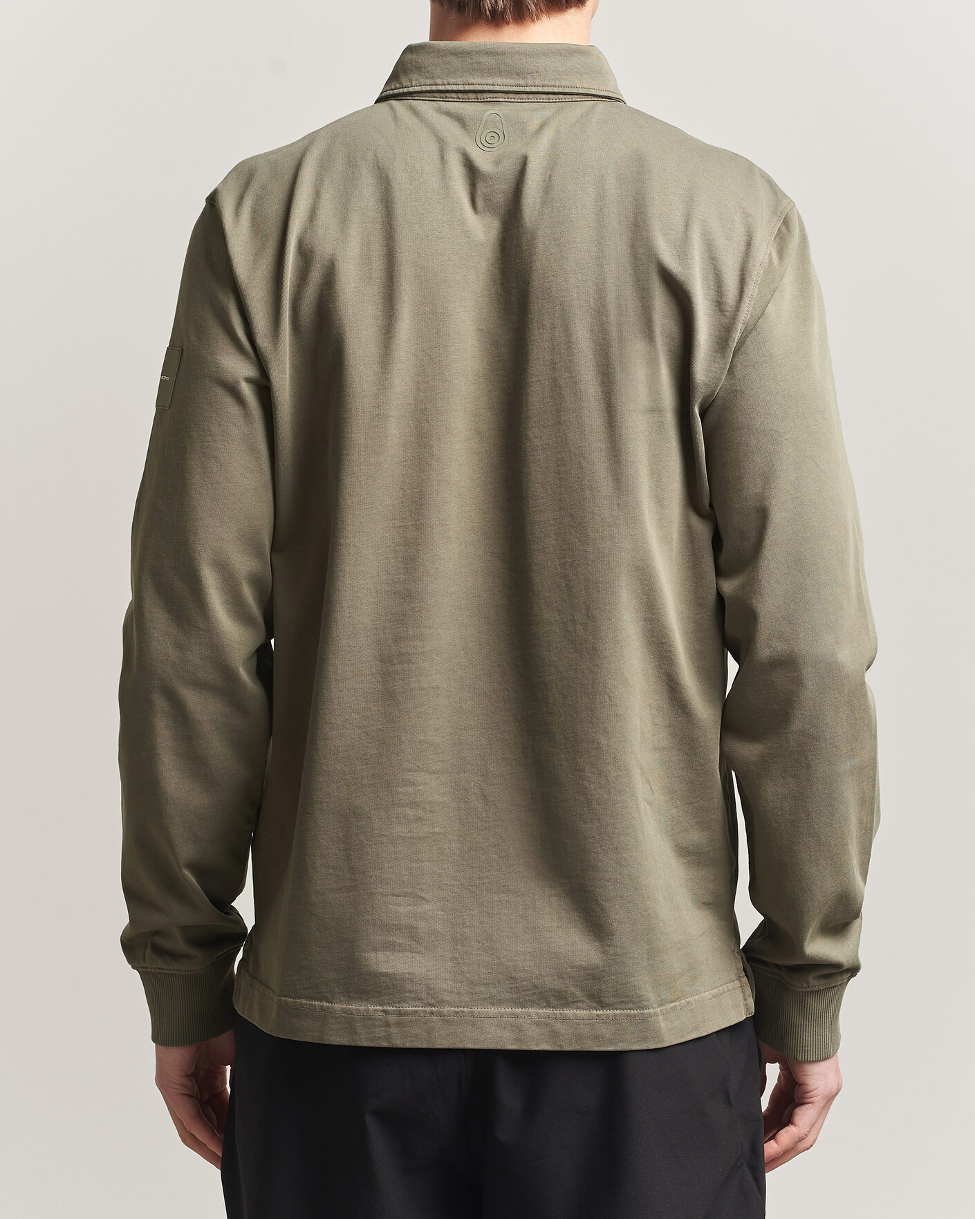 Heren | Truien | Sail Racing | Wind Pigment Dyed Rugger Mud Green