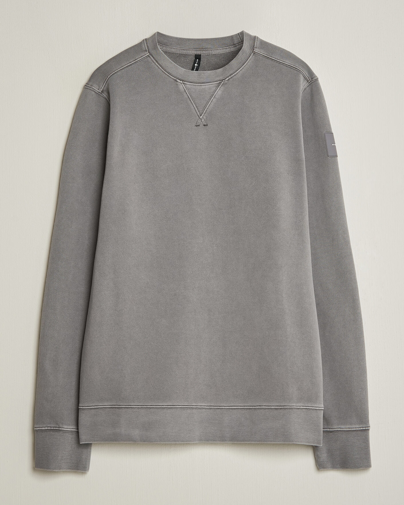 Heren | Truien | Sail Racing | Wind Pigment Dyed Sweatshirt Frost Grey