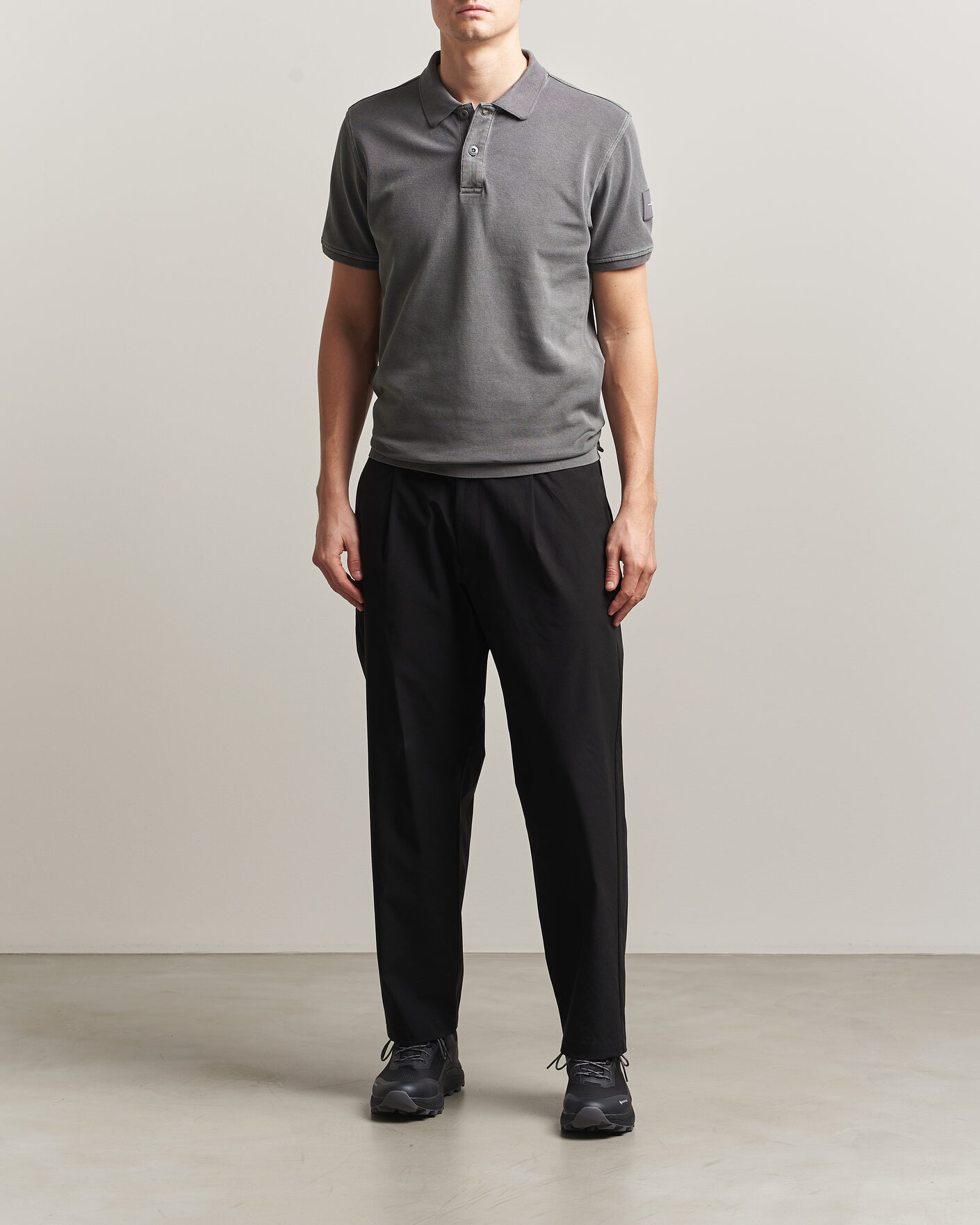 Heren | Polo's | Sail Racing | Wind Pigment Dyed Polo Frost Grey