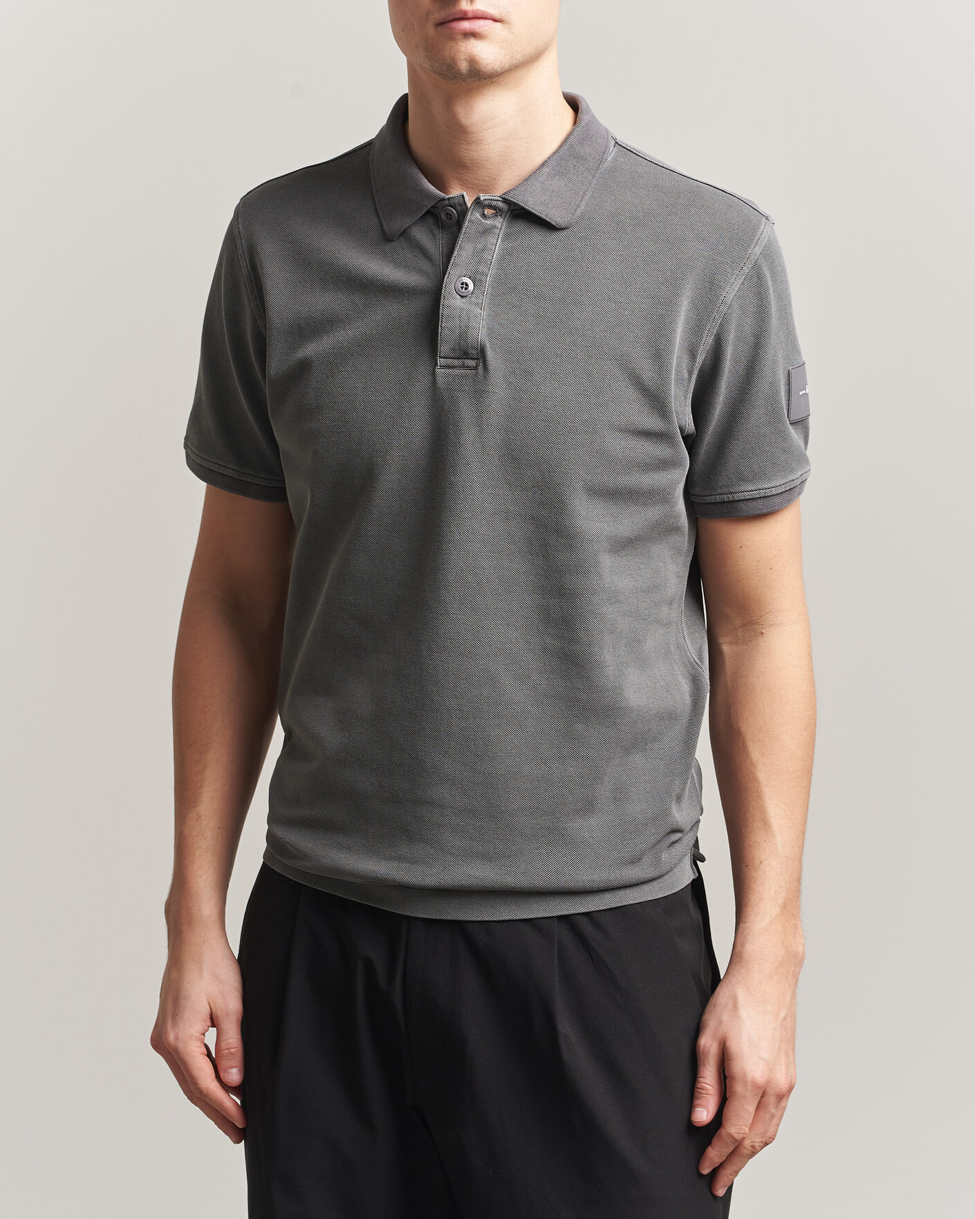 Heren | Polo's | Sail Racing | Wind Pigment Dyed Polo Frost Grey