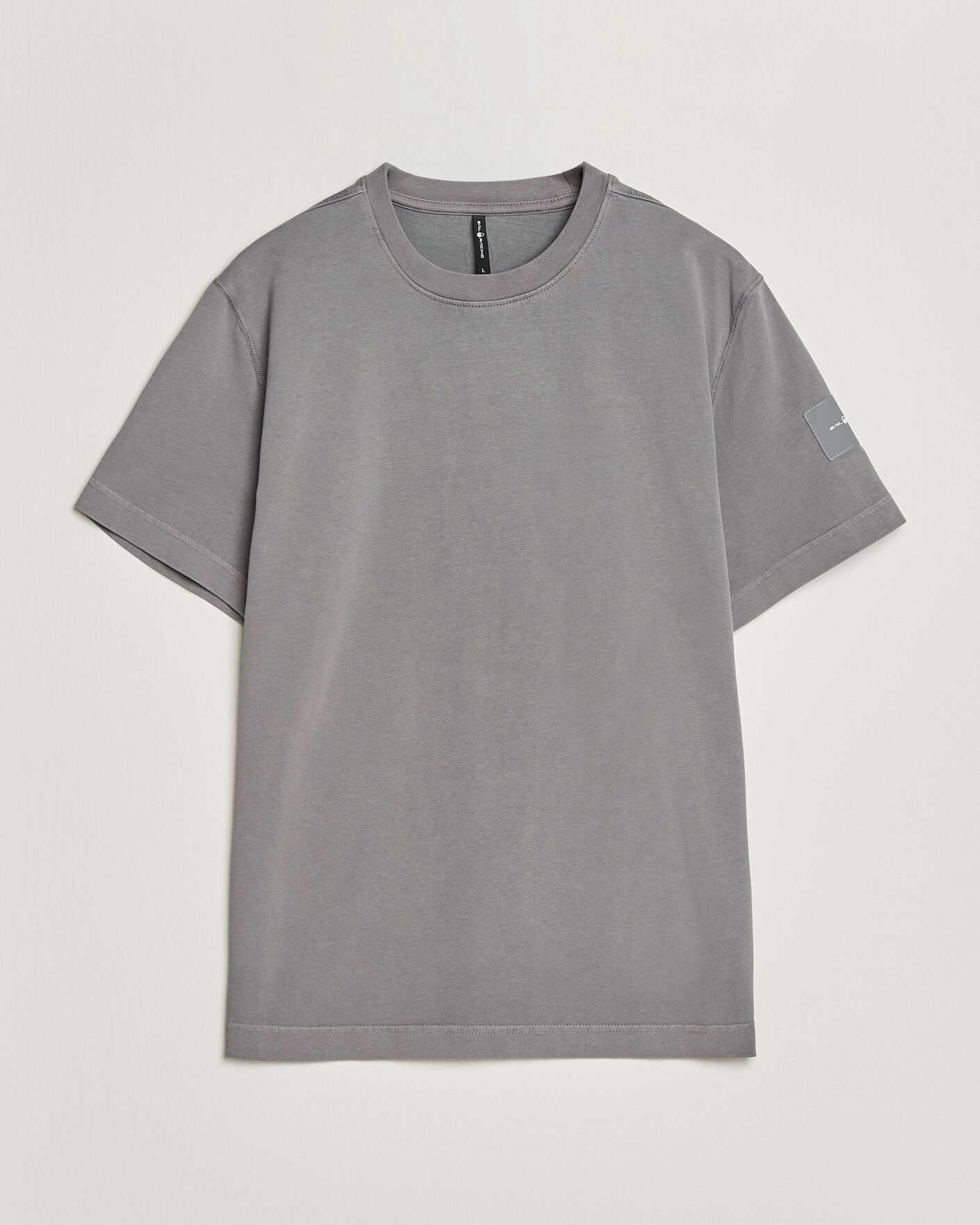 Heren | T-shirts | Sail Racing | Wind Pigment Dyed T-Shirt Frost Grey