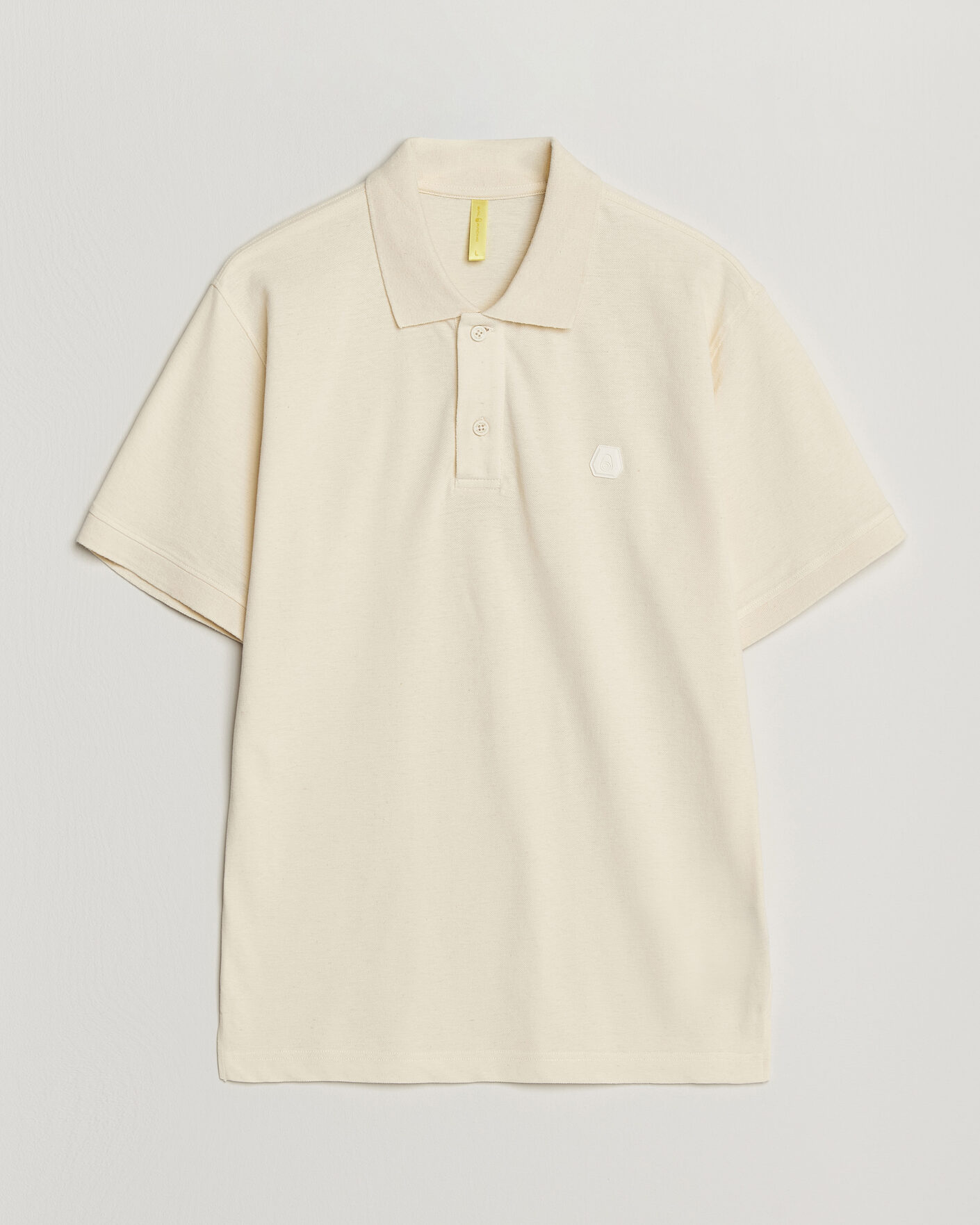 Heren | Polo's | Sail Racing | Tornado Cotton/Linen Pique Polo Off White