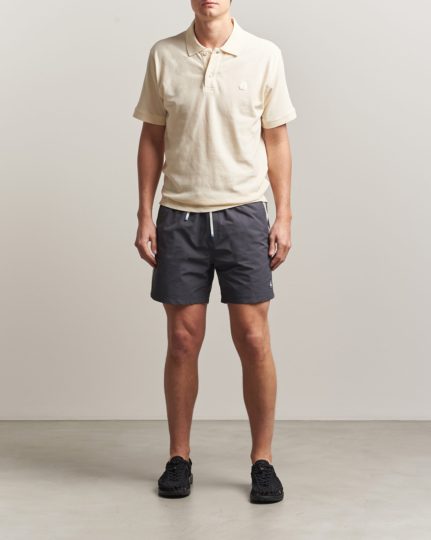 Heren | Polo's | Sail Racing | Tornado Cotton/Linen Pique Polo Off White